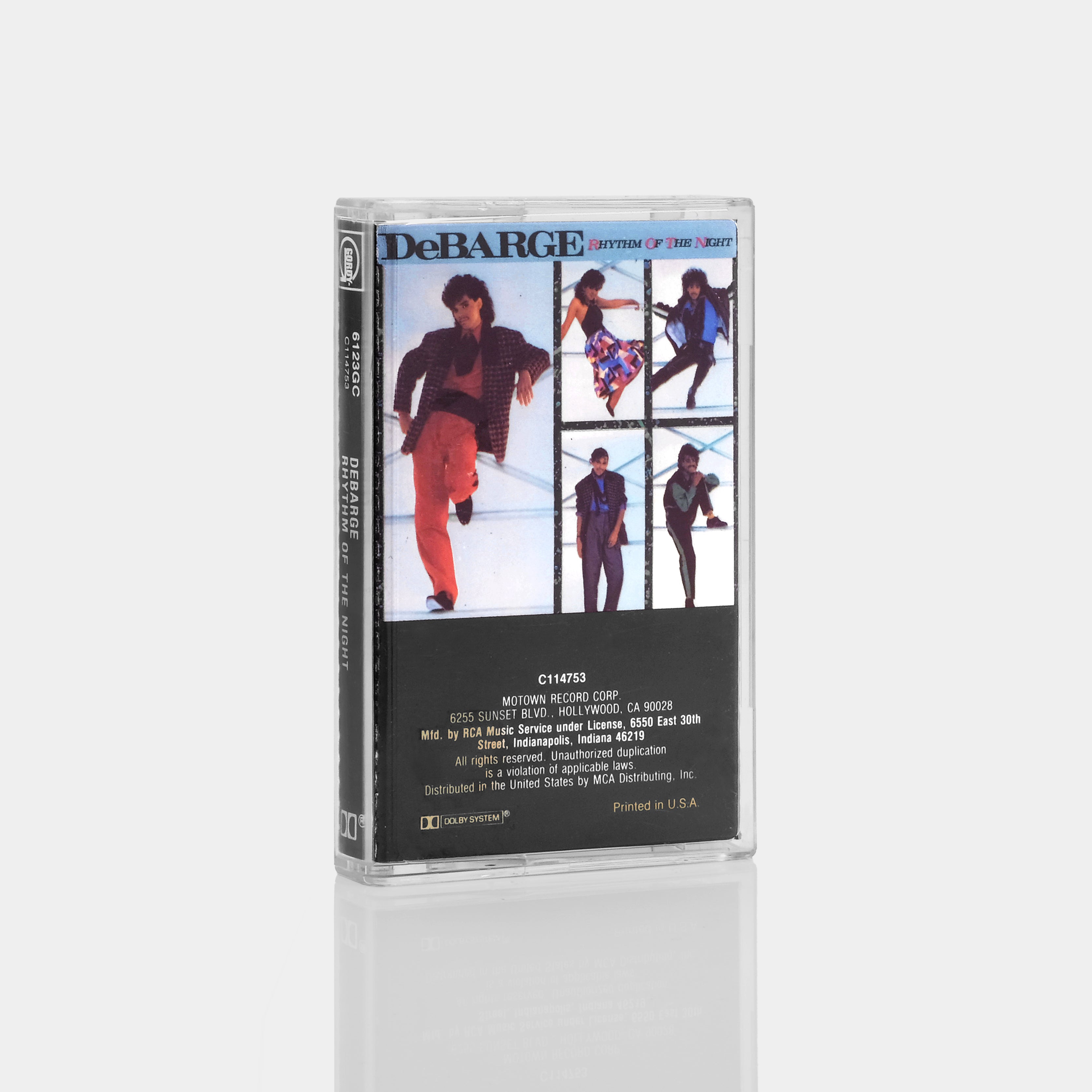 DeBarge - Rhythm Of The Night Cassette Tape