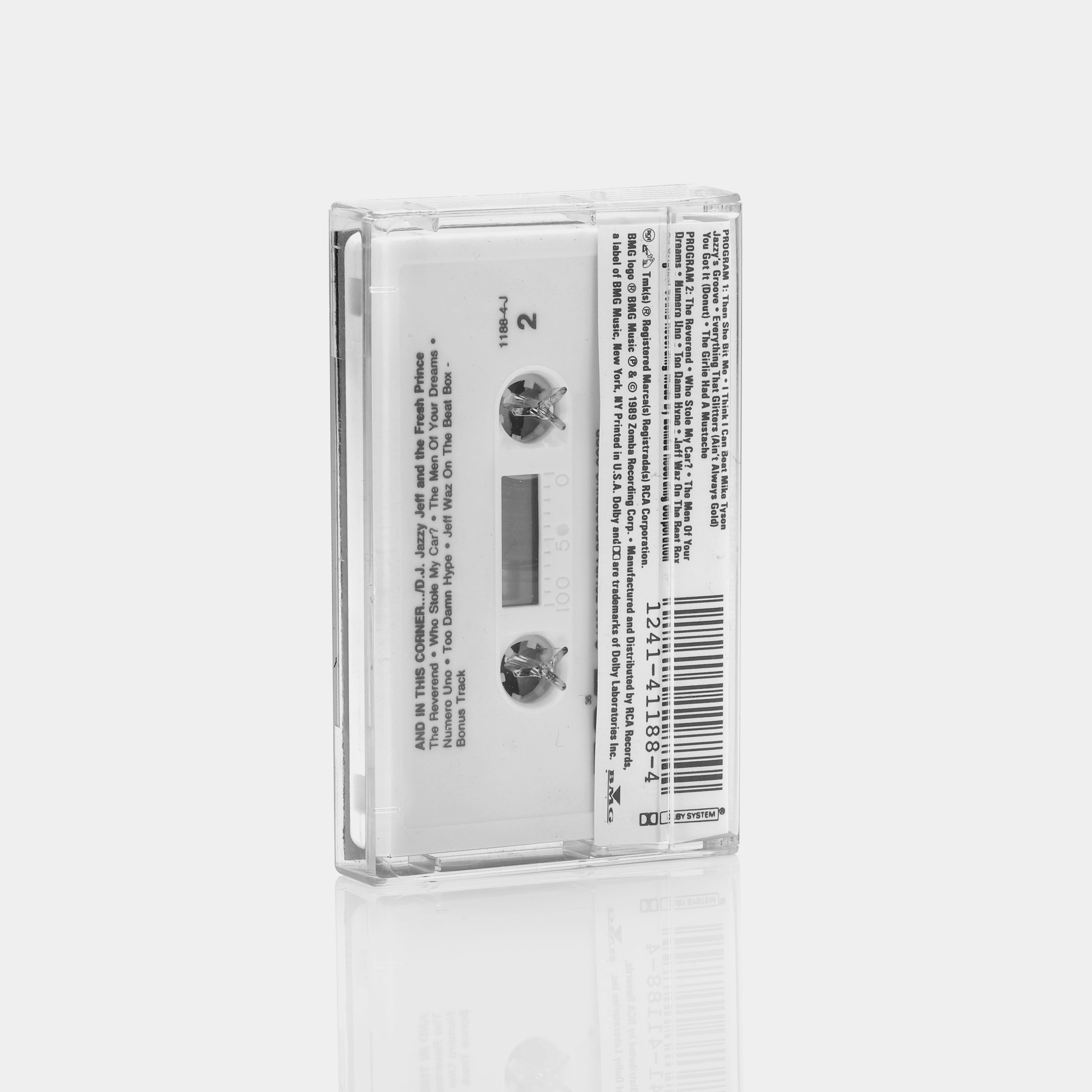 D.J. Jazzy Jeff & The Fresh Prince - And In This Corner... Cassette Tape