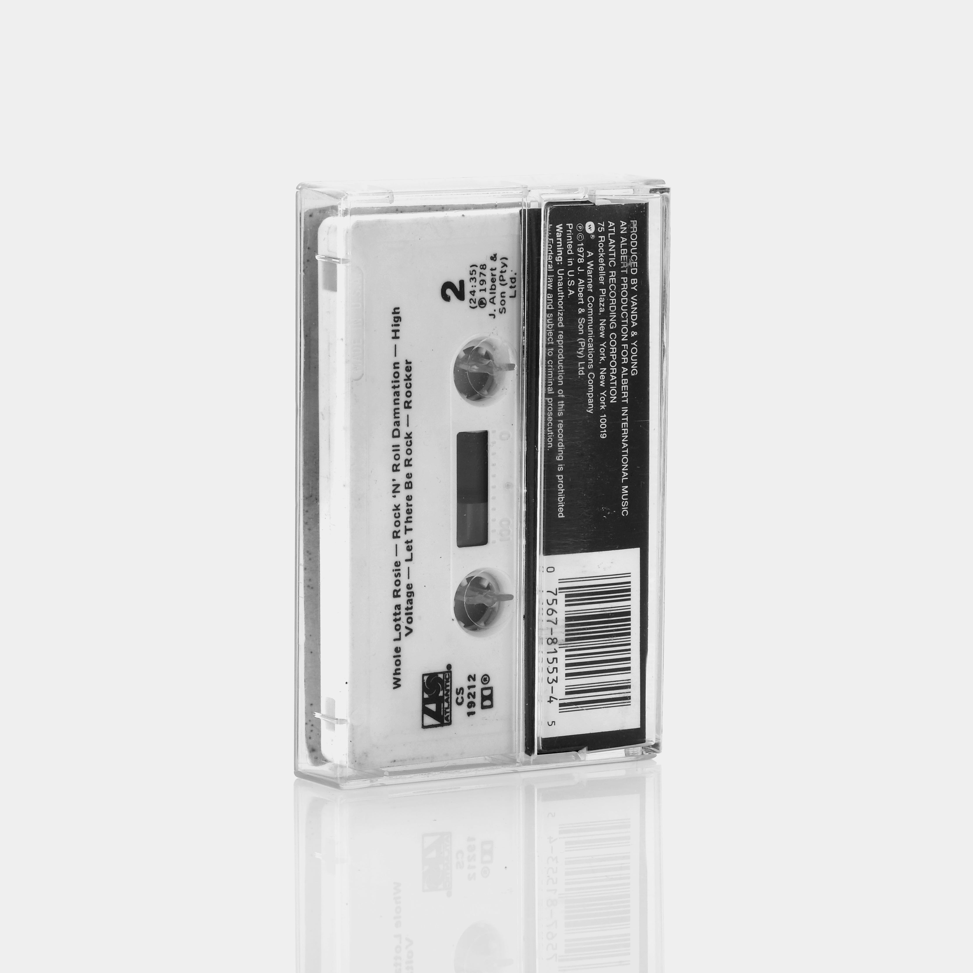 AC/DC - If You Want Blood You've Got It Cassette Tape