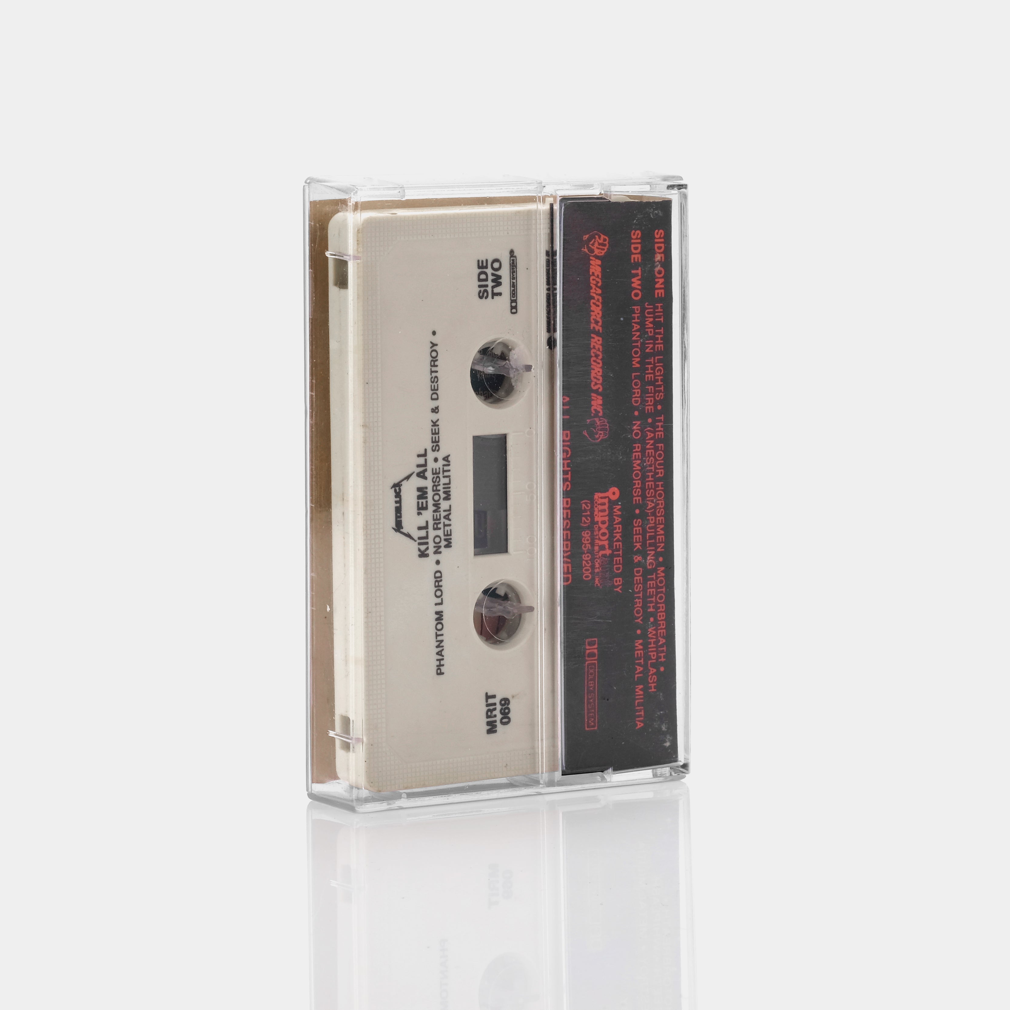 Metallica - Kill 'Em All Cassette Tape