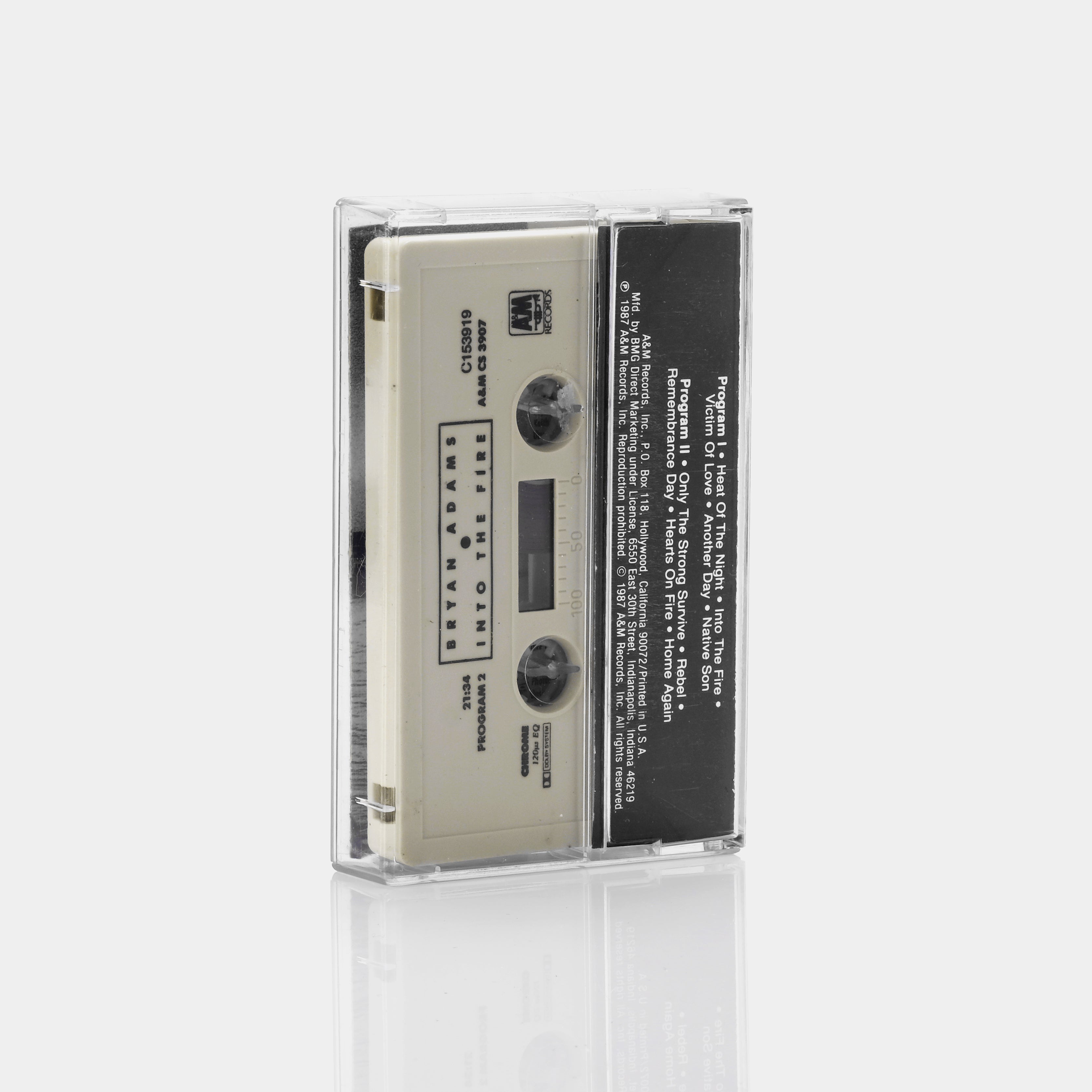 Bryan Adams - Into The Fire Cassette Tape
