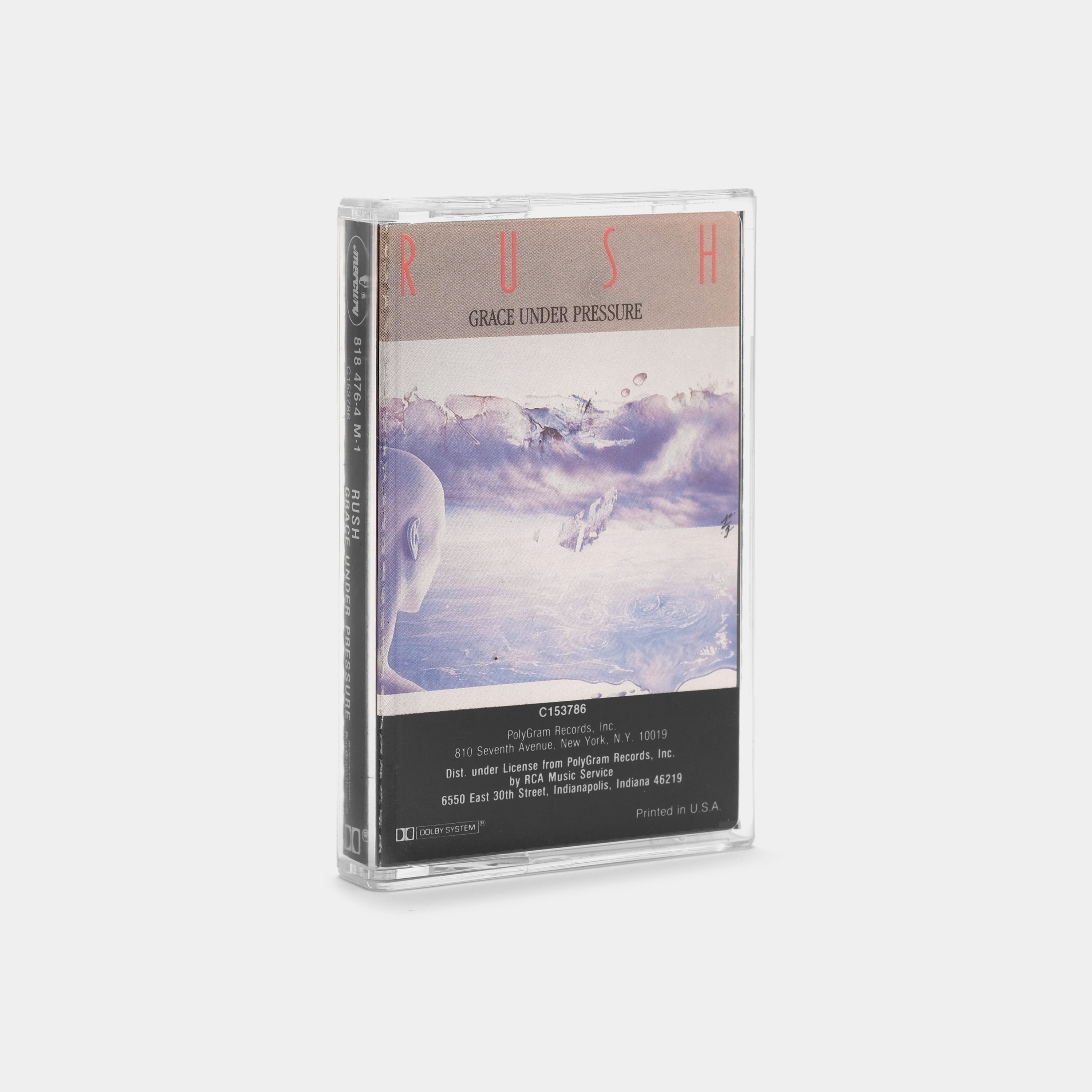 Rush - Grace Under Pressure Cassette Tape