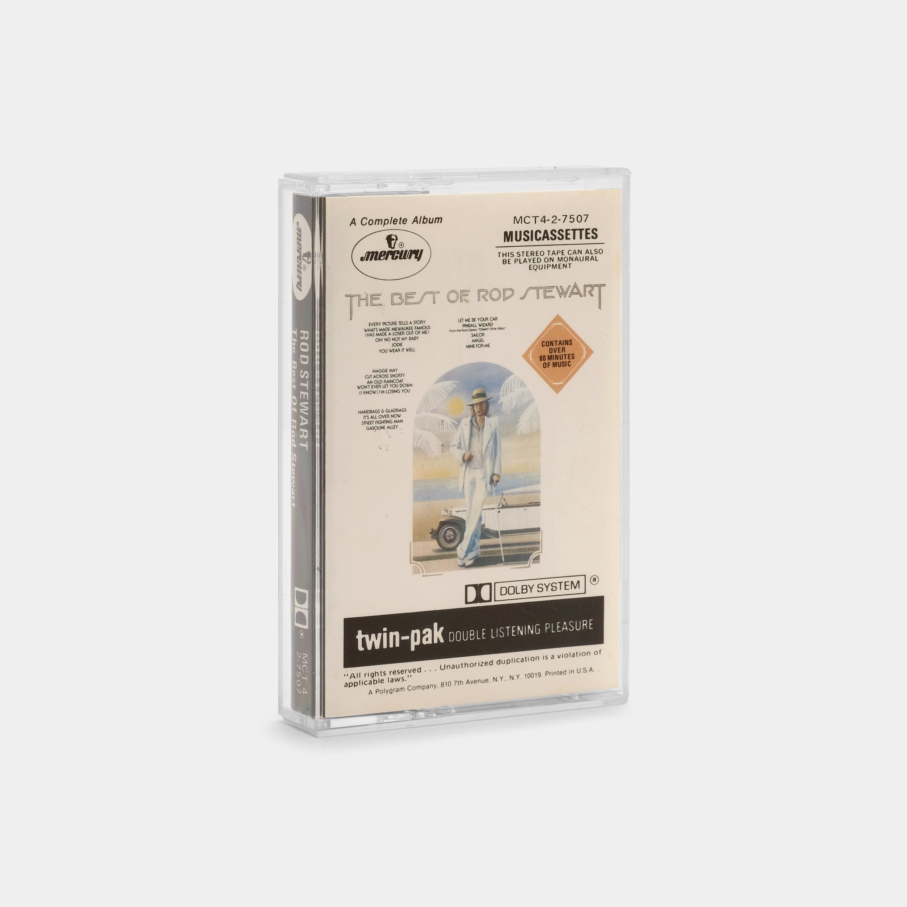 Rod Stewart - The Best Of Rod Stewart Cassette Tape
