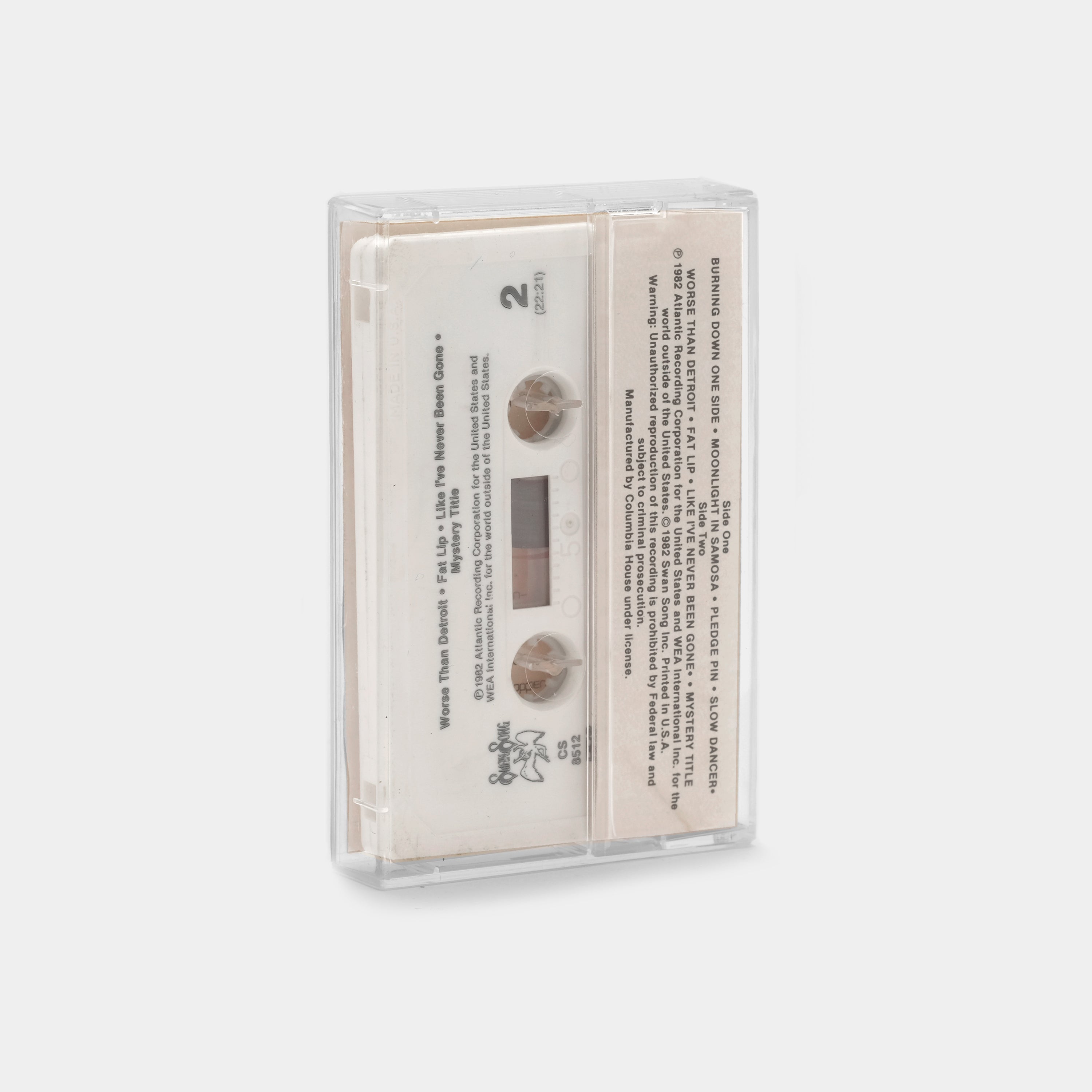 Robert Plant - Pictures at Eleven Cassette Tape