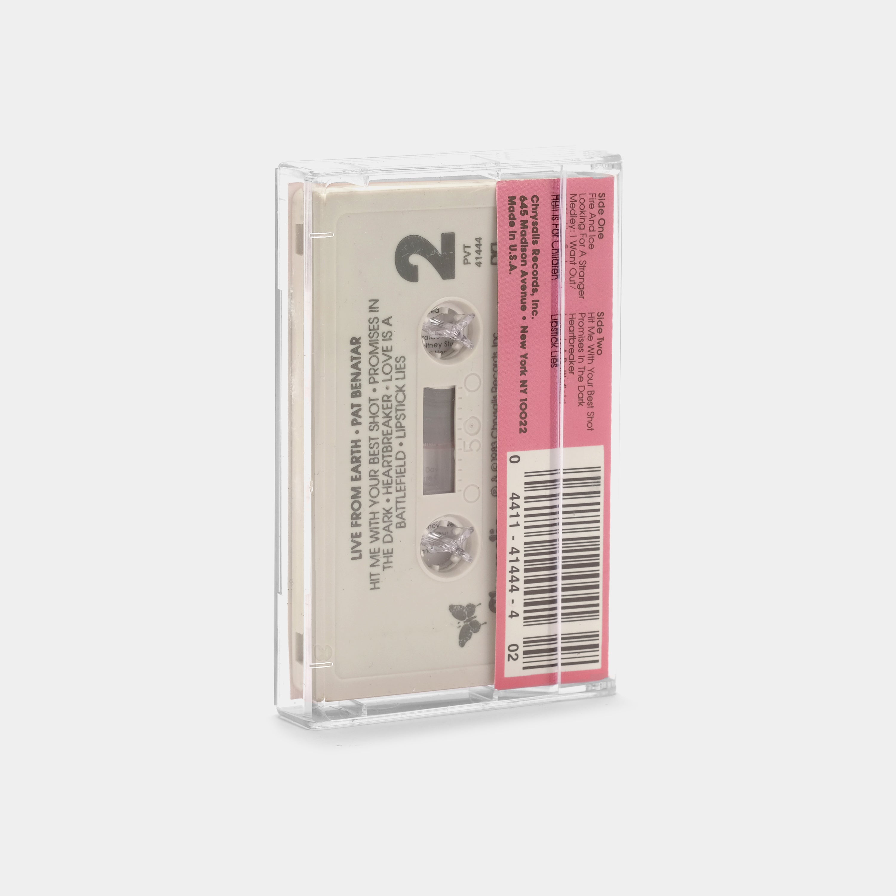 Pat Benatar - Live From Earth Cassette Tape