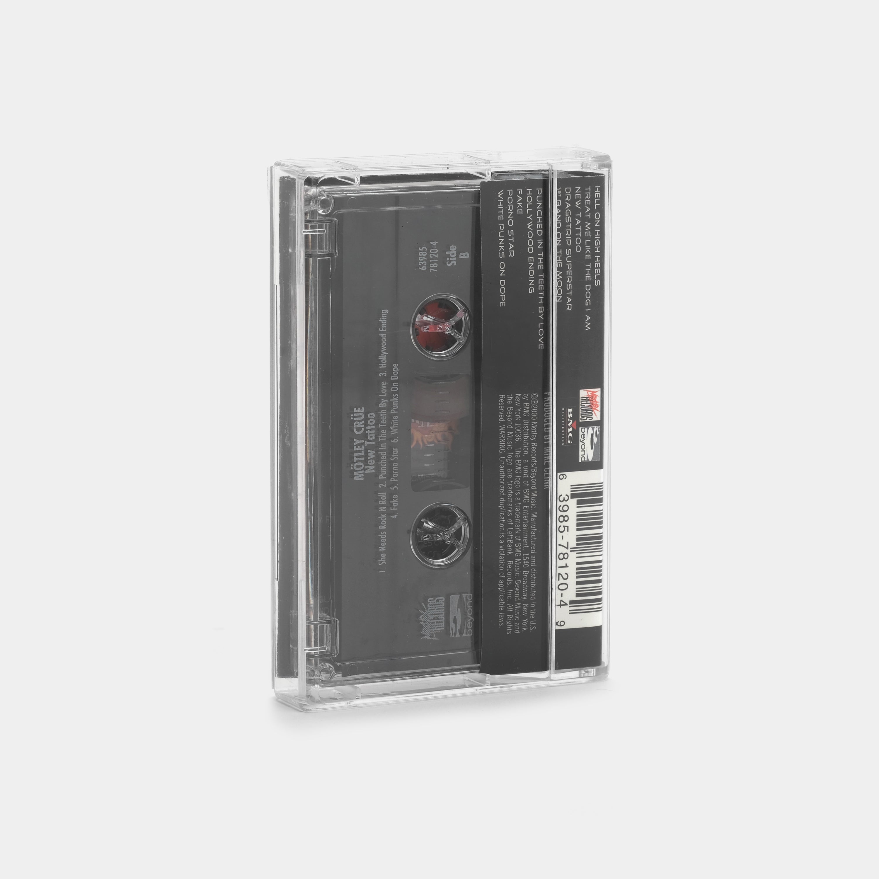 Mötley Crüe - New Tattoo Cassette Tape