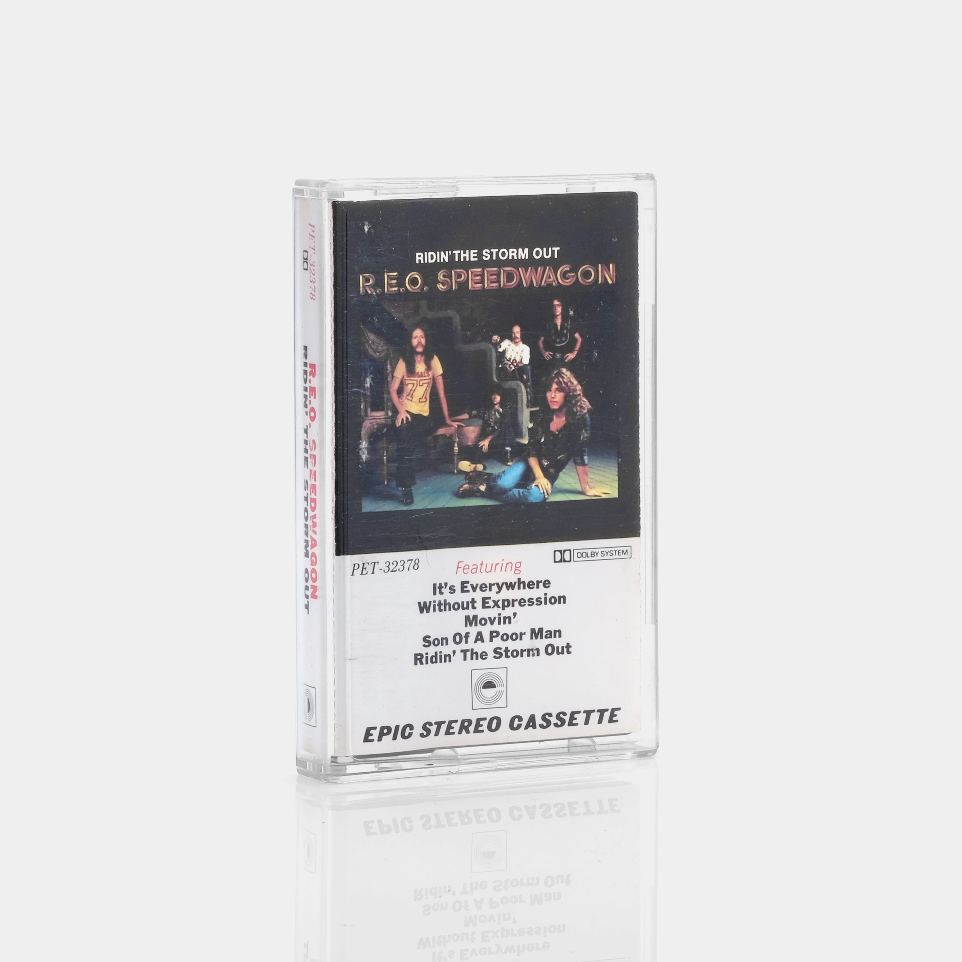 REO Speedwagon - Ridin' The Storm Out Cassette Tape