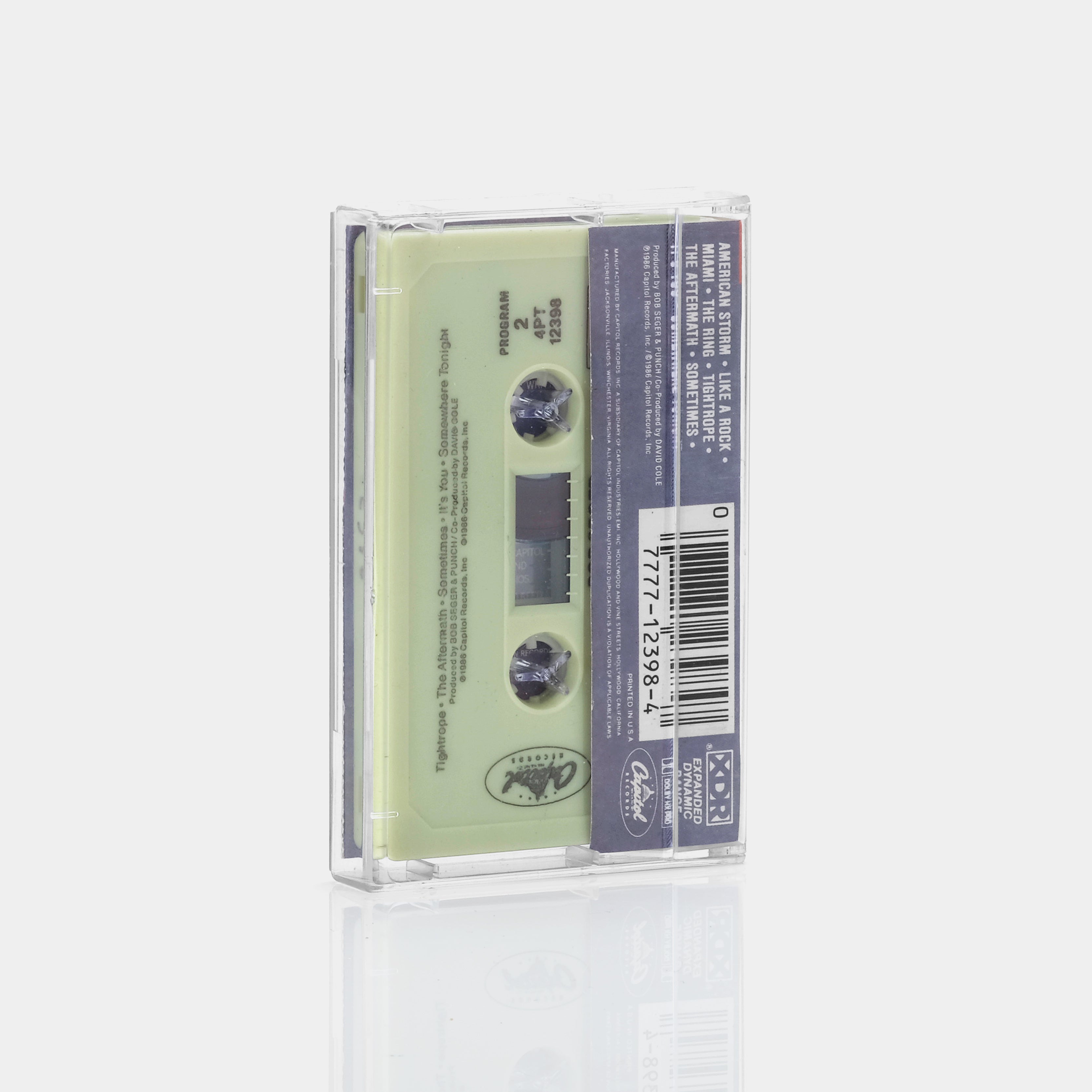 Bob Seger & The Silver Bullet Band - Like A Rock Cassette Tape