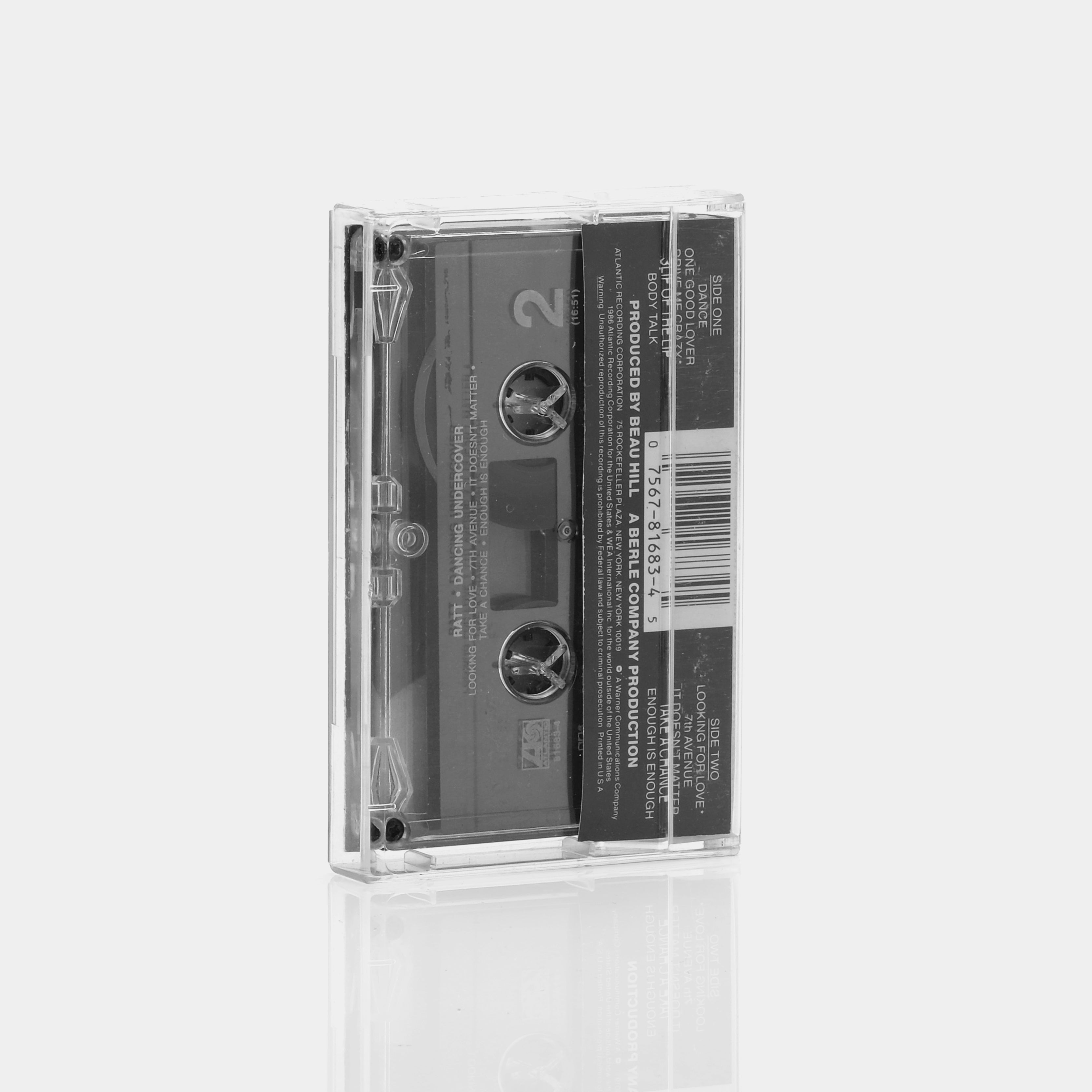 Ratt - Dancing Undercover Cassette Tape