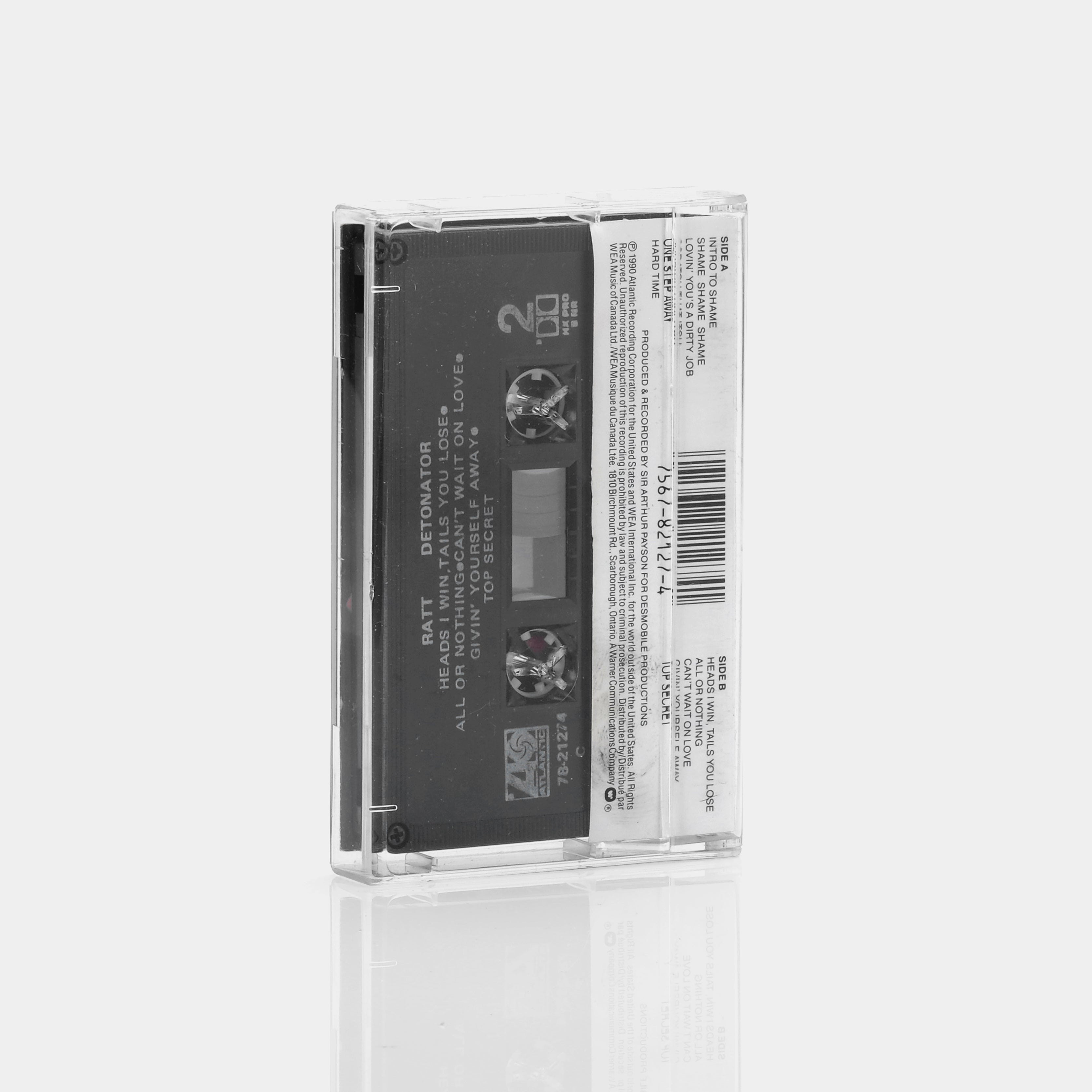 Ratt - Detonator Cassette Tape