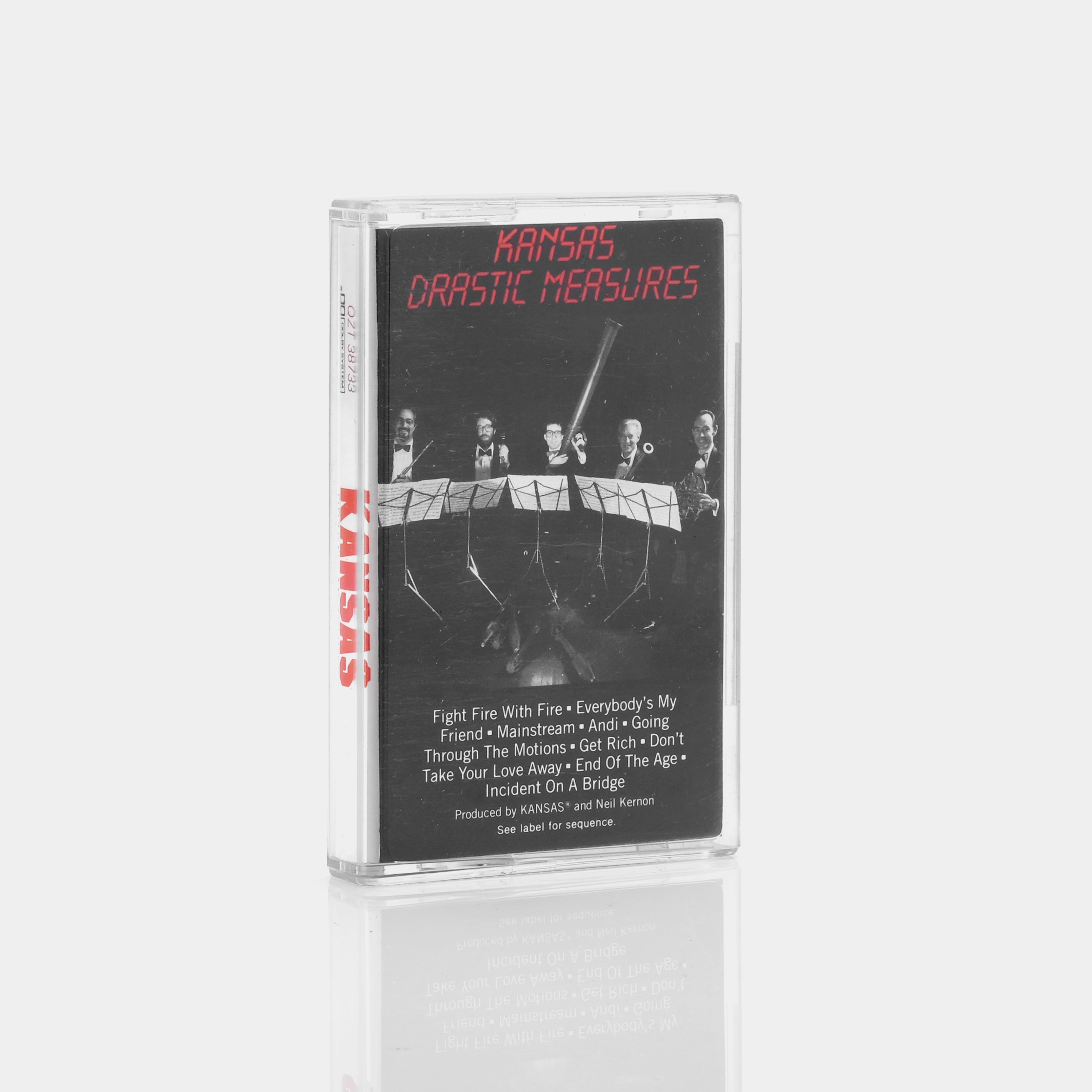 Kansas - Drastic Measures Cassette Tape