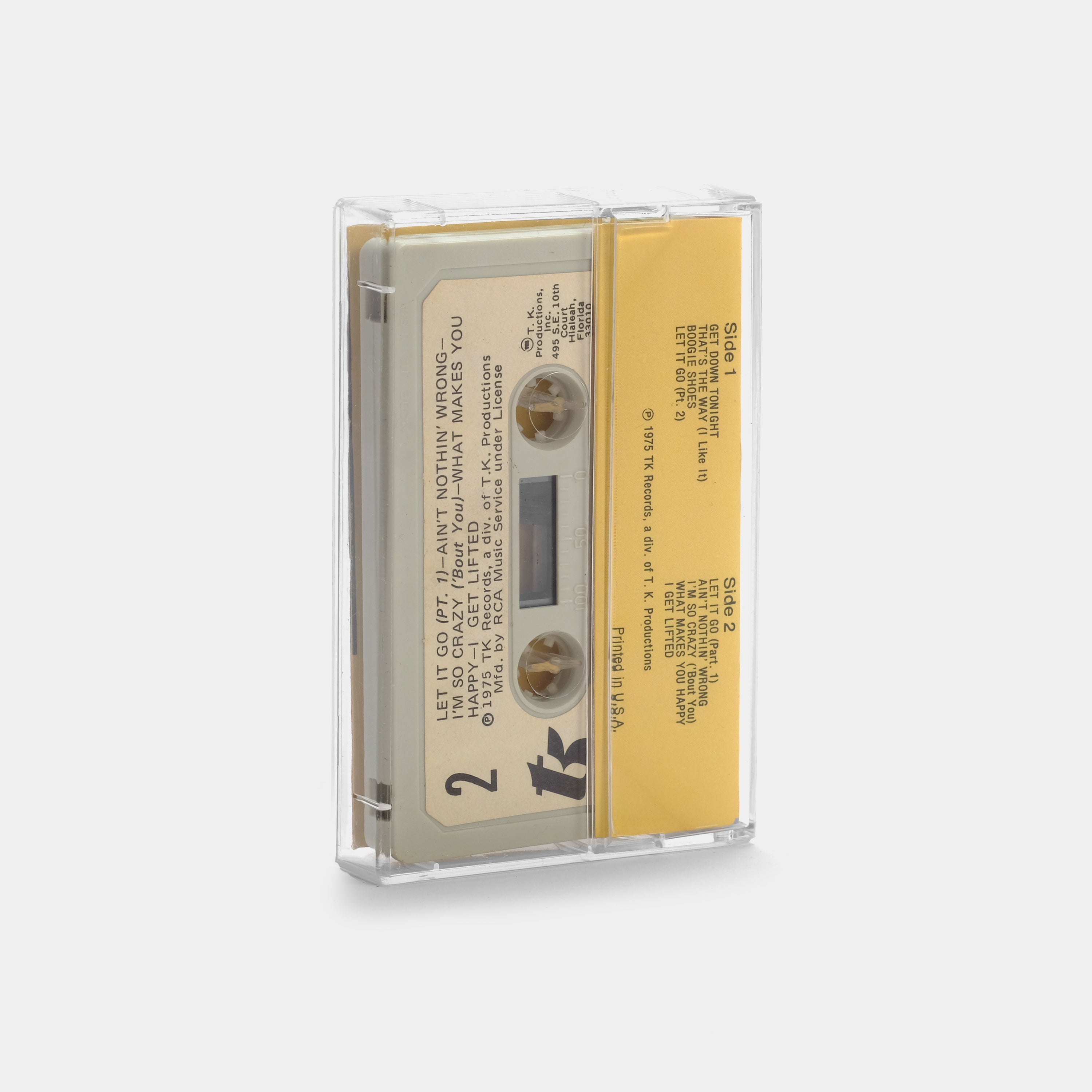 KC And The Sunshine Band - KC And The Sunshine Band Cassette Tape