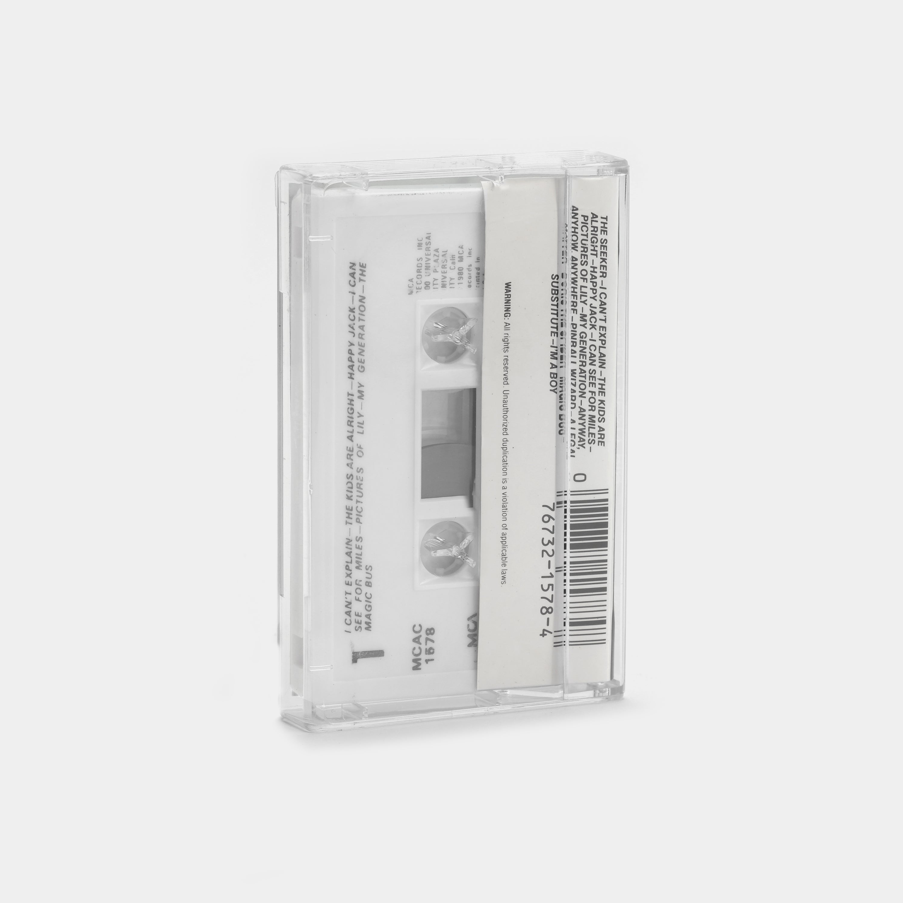 The Who - Meaty Beaty Big And Bouncy Cassette Tape