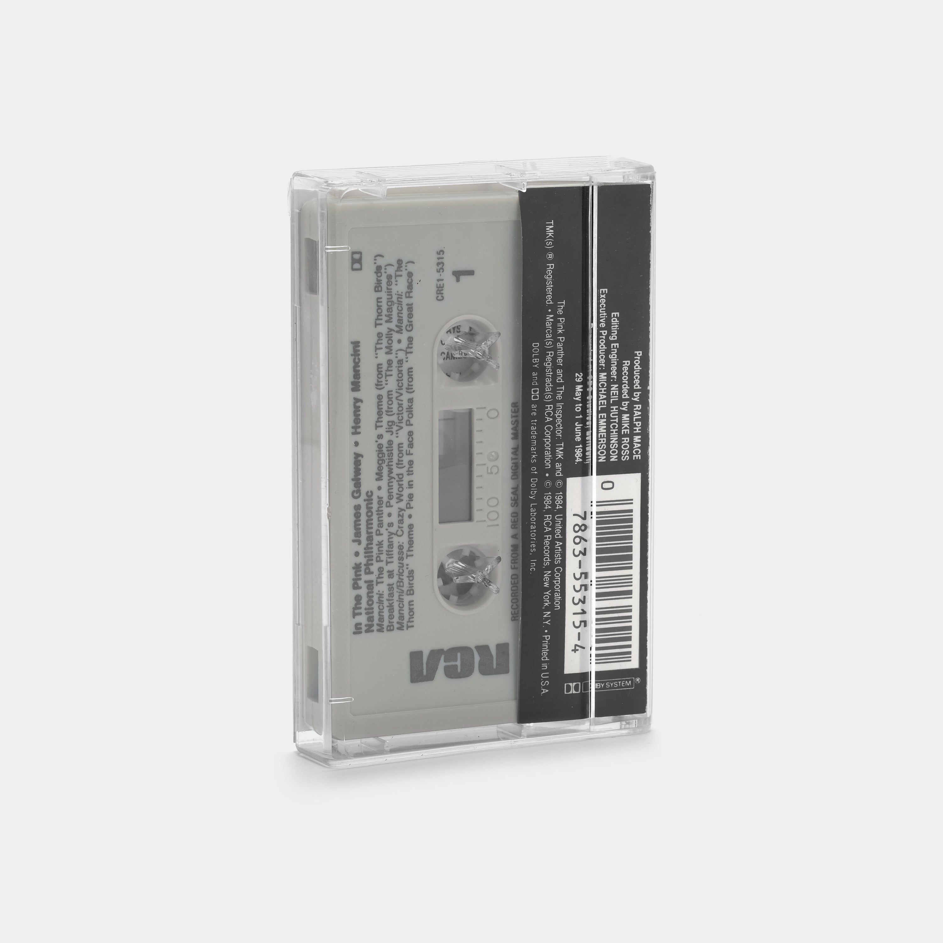 James Galway & Henry Mancini / National Philharmonic - In The Pink Cassette Tape