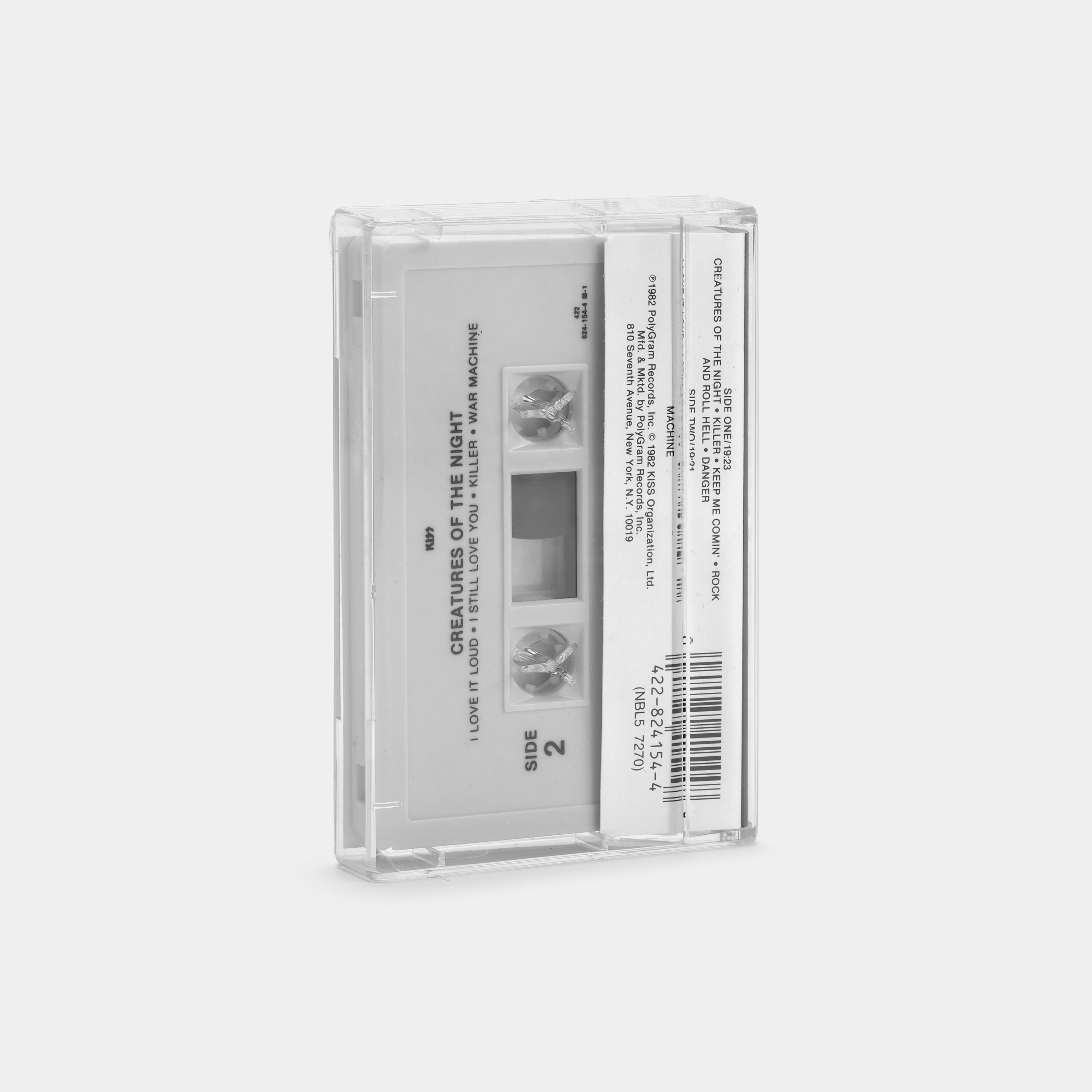 KISS - Creatures Of The Night Cassette Tape