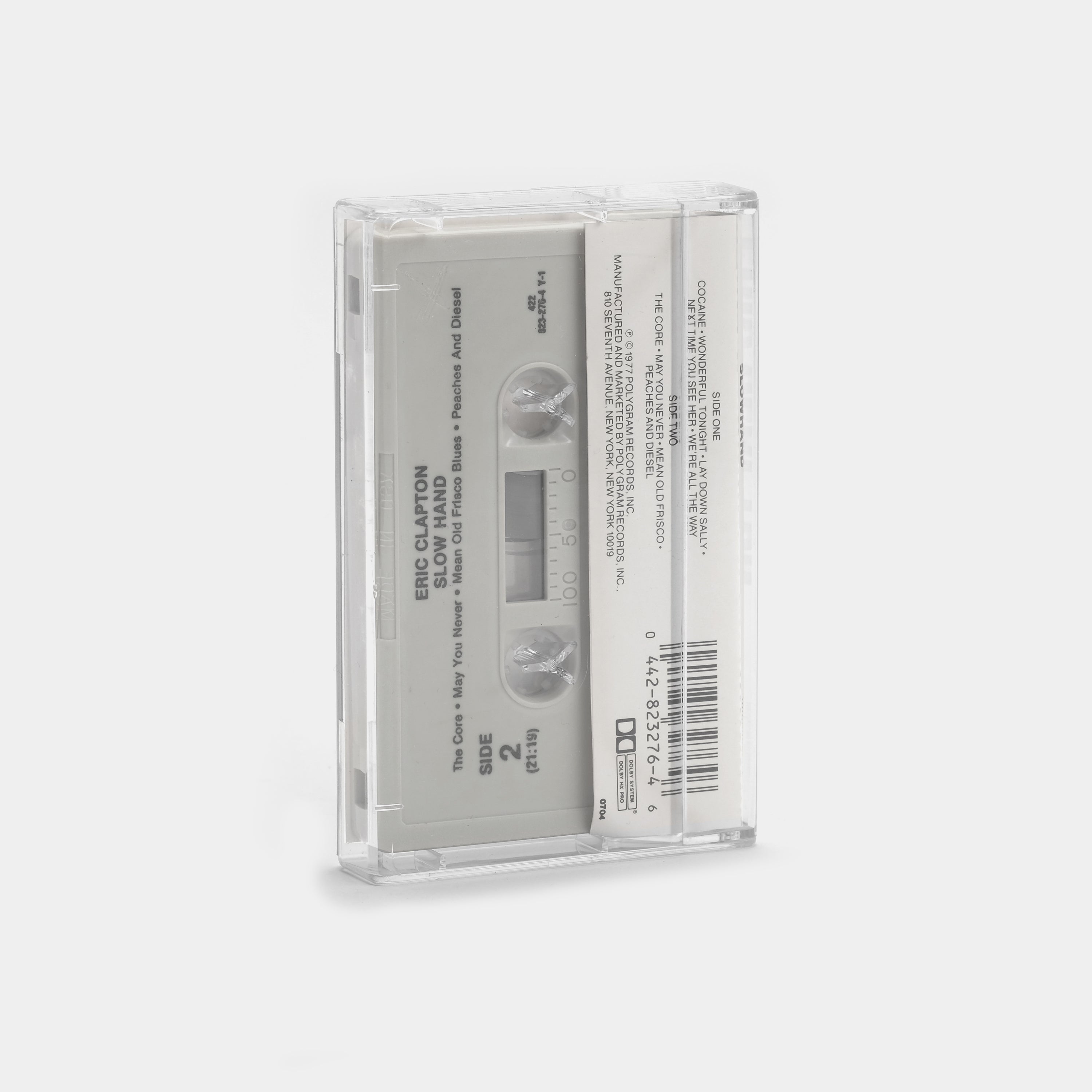 Eric Clapton - Slow Hand Cassette Tape