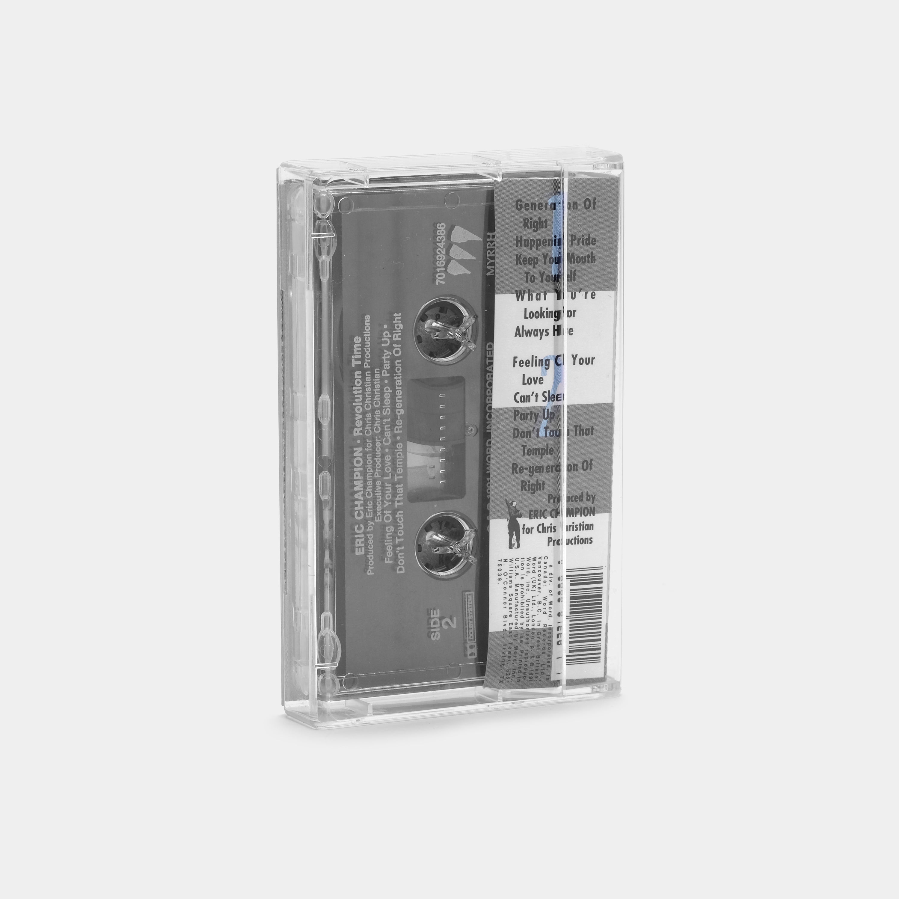 Eric Champion - Revolution Time Cassette Tape