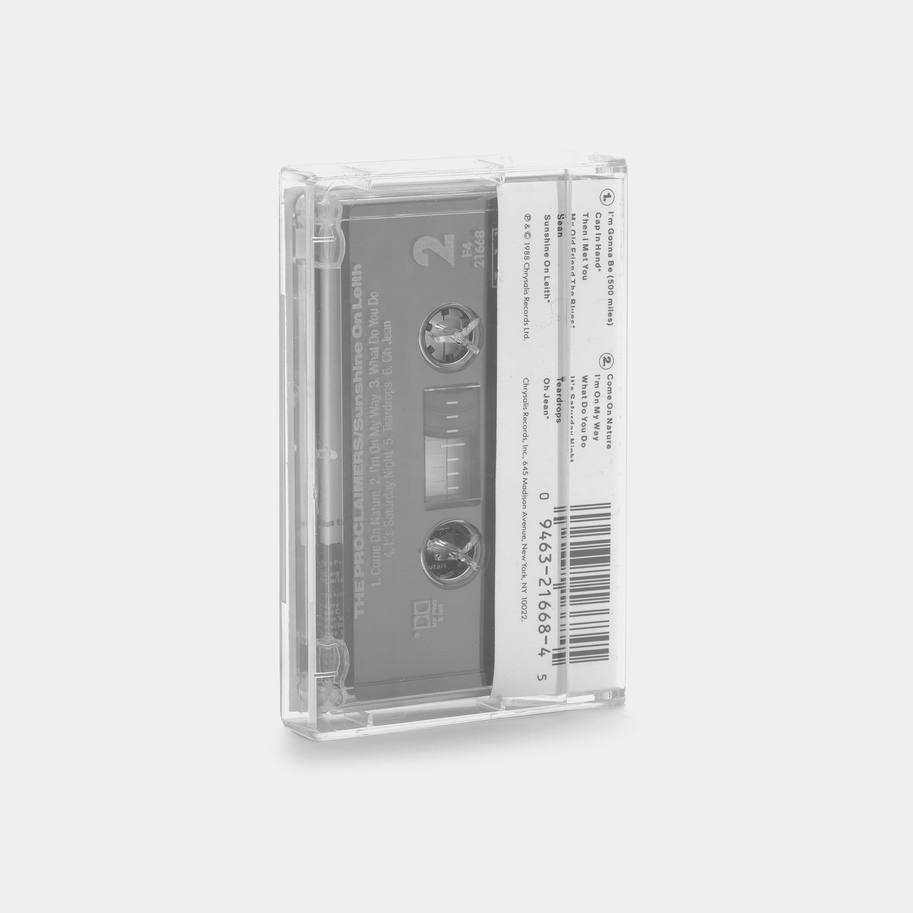 The Proclaimers - Sunshine On Leith Cassette Tape