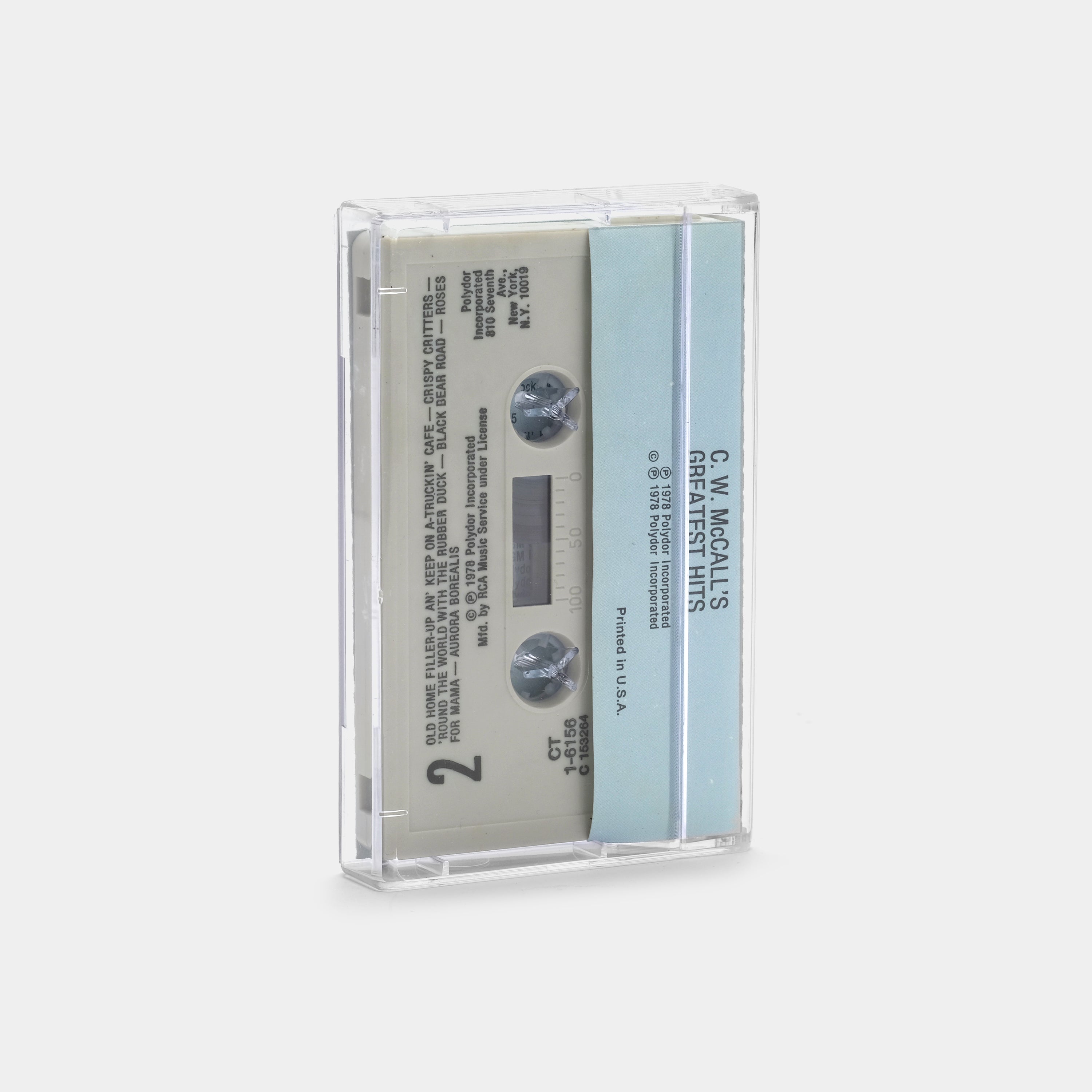 C.W. McCall - C.W. McCall's Greatest Hits Cassette Tape