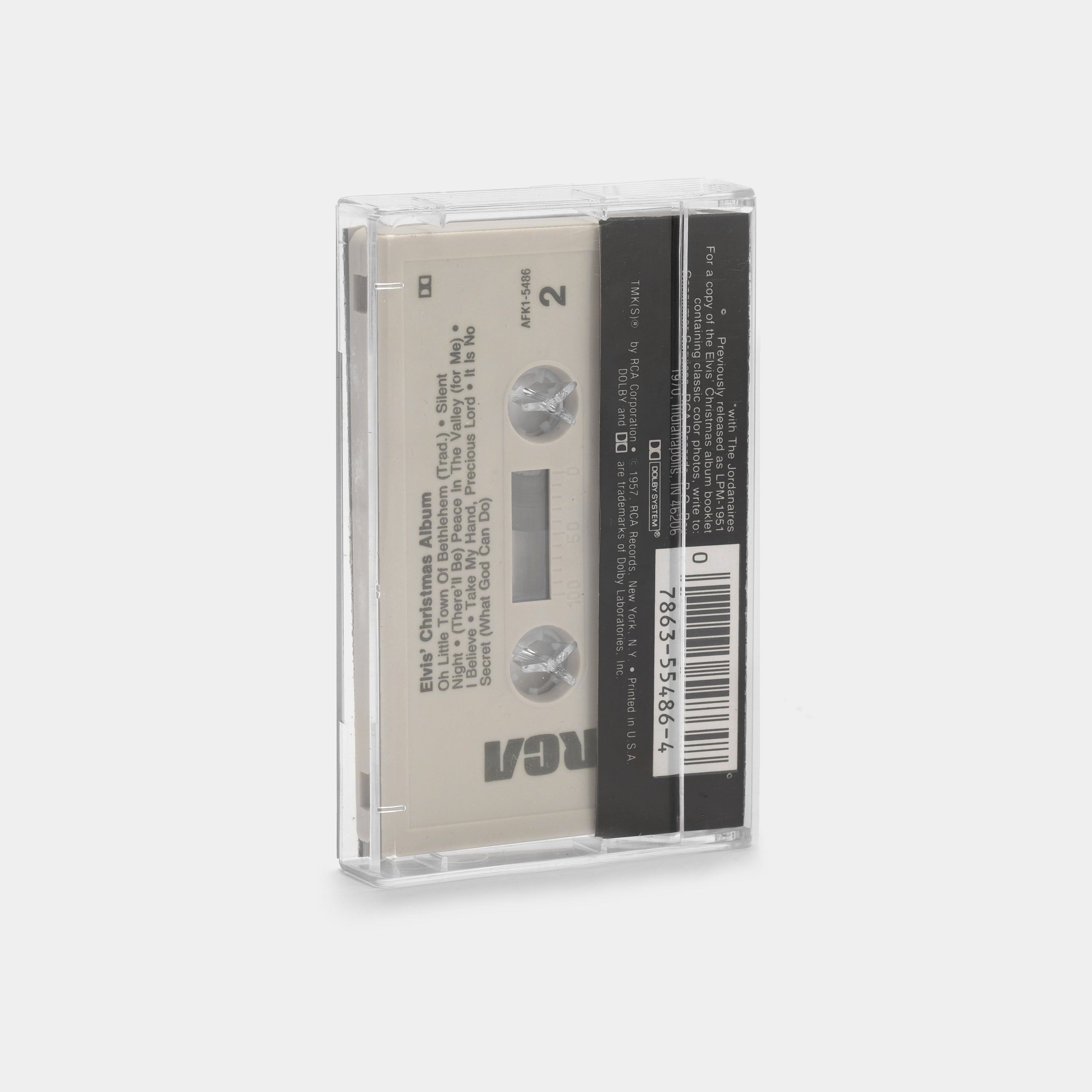 Elvis Presley - Elvis' Christmas Album Cassette Tape