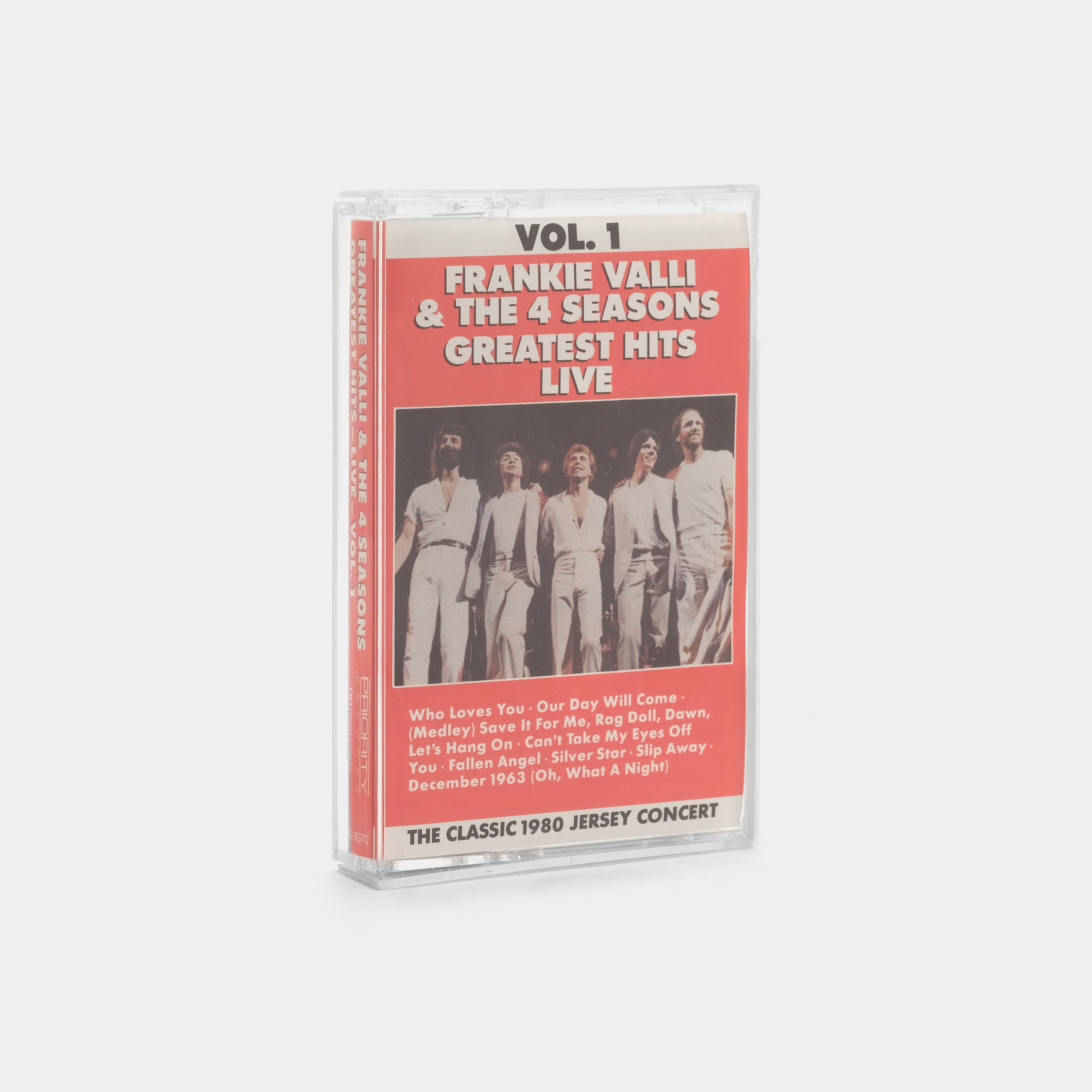 Frankie Valli & The 4 Seasons - Greatest Hits Live Vol. 1 Cassette Tape