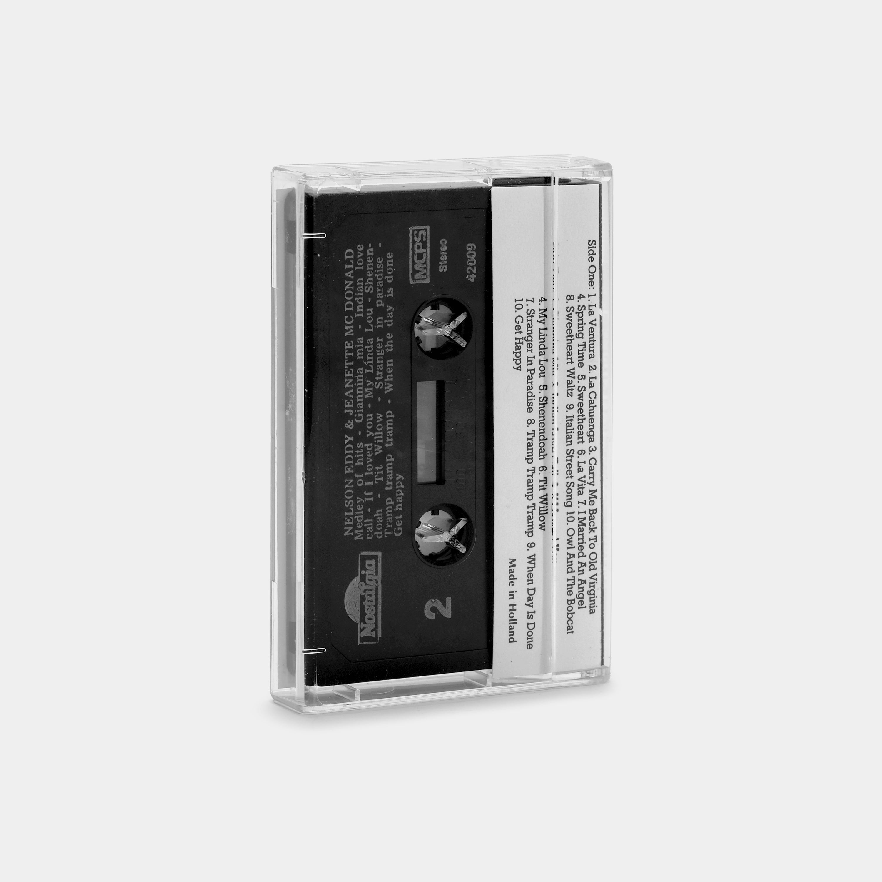 Nelson Eddy & Jeanette McDonald - 20 Golden Hits Cassette Tape