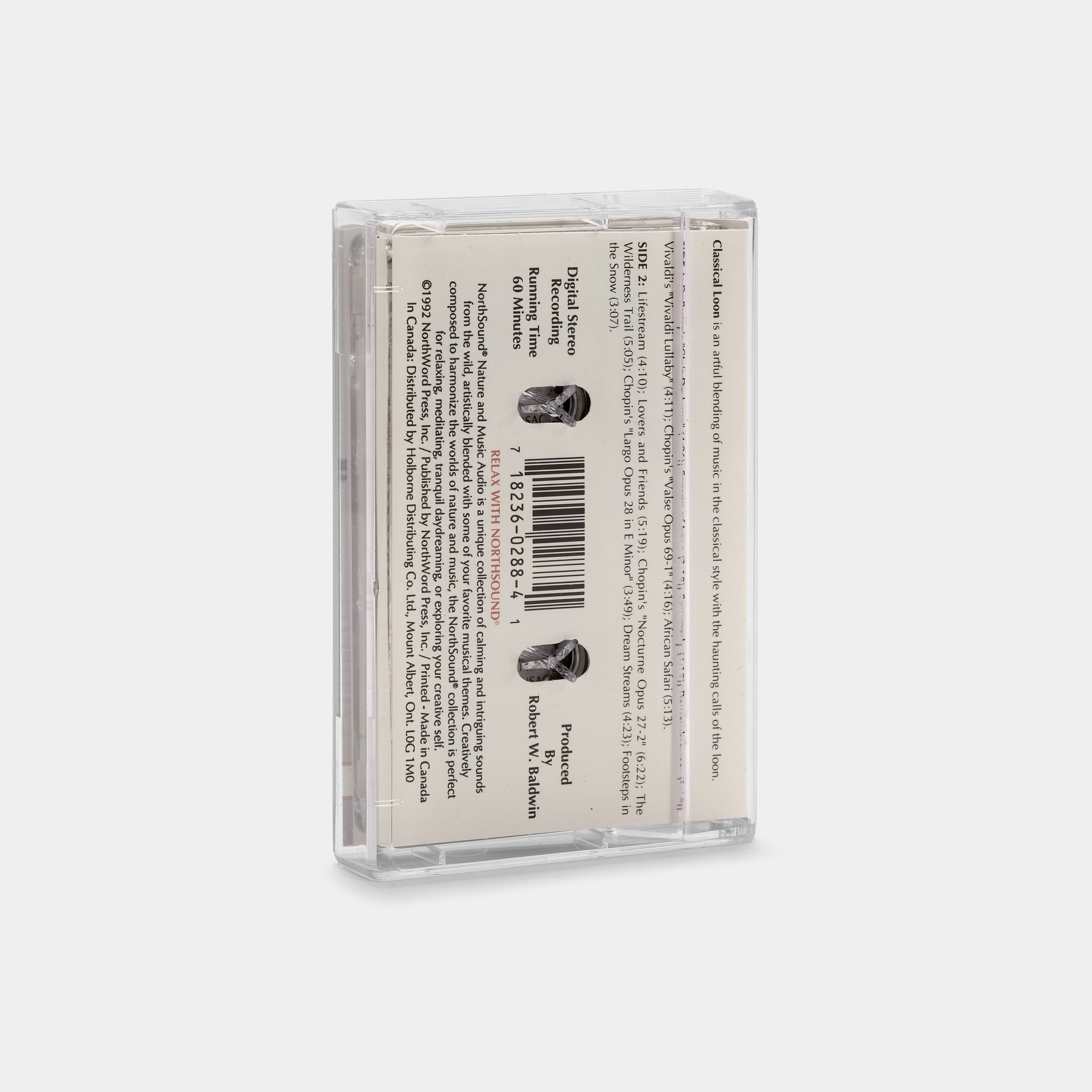 Robert W. Baldwin - Classical Loon Cassette Tape