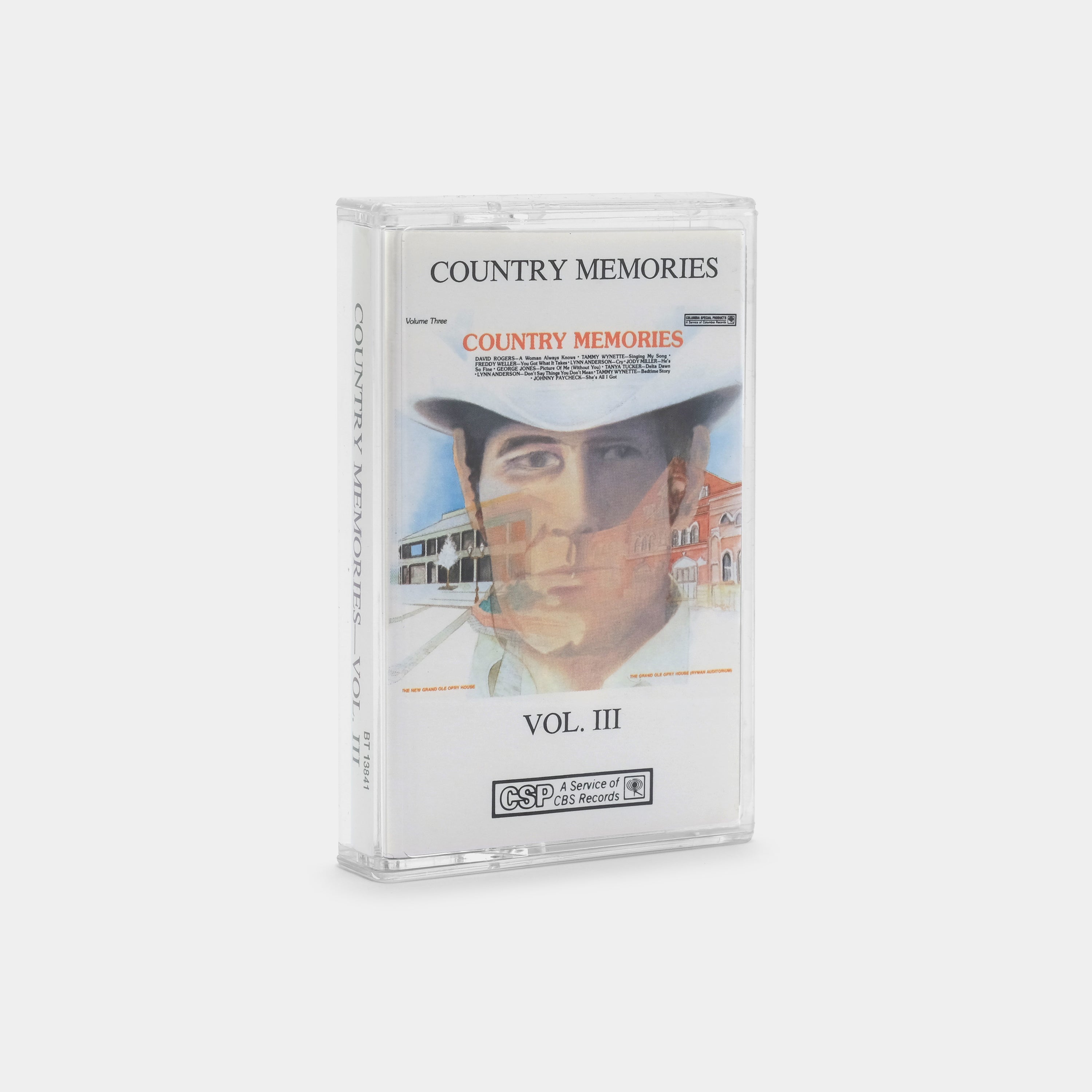 Country Memories Volume III Cassette Tape