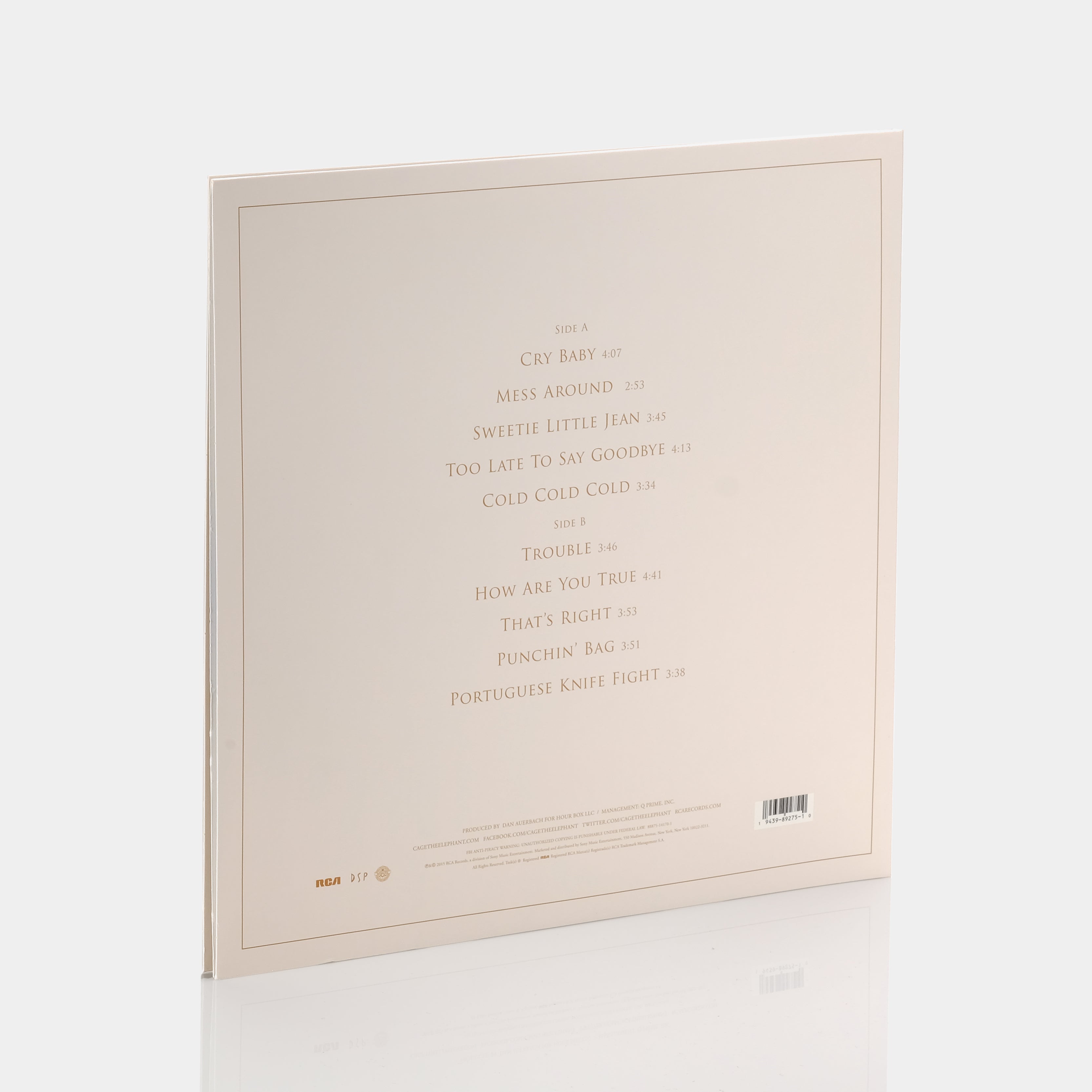 Cage The Elephant - Tell Me I'm Pretty LP Clear Blue Smoky Swirl Vinyl Record