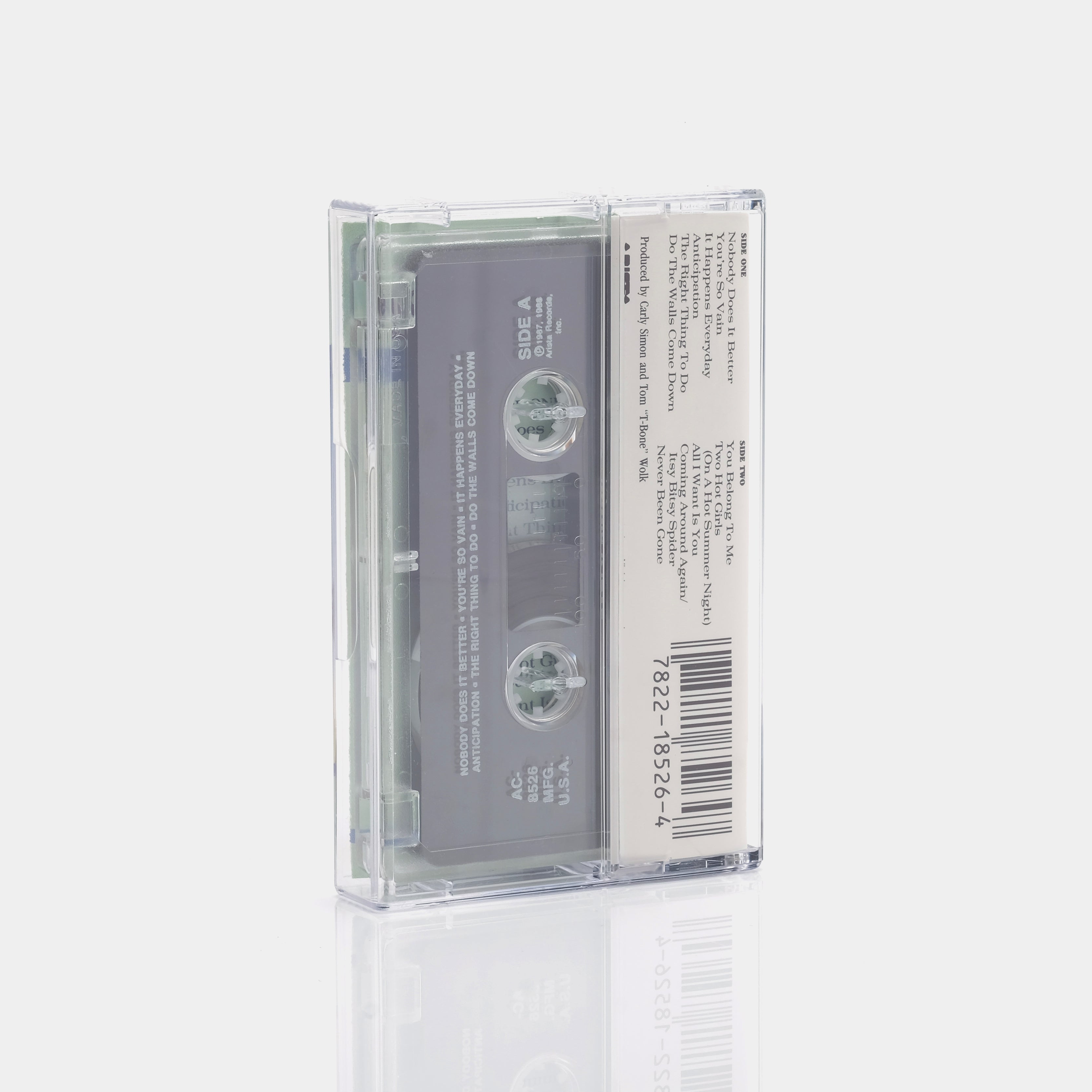 Carly Simon - Greatest Hits Live Cassette Tape