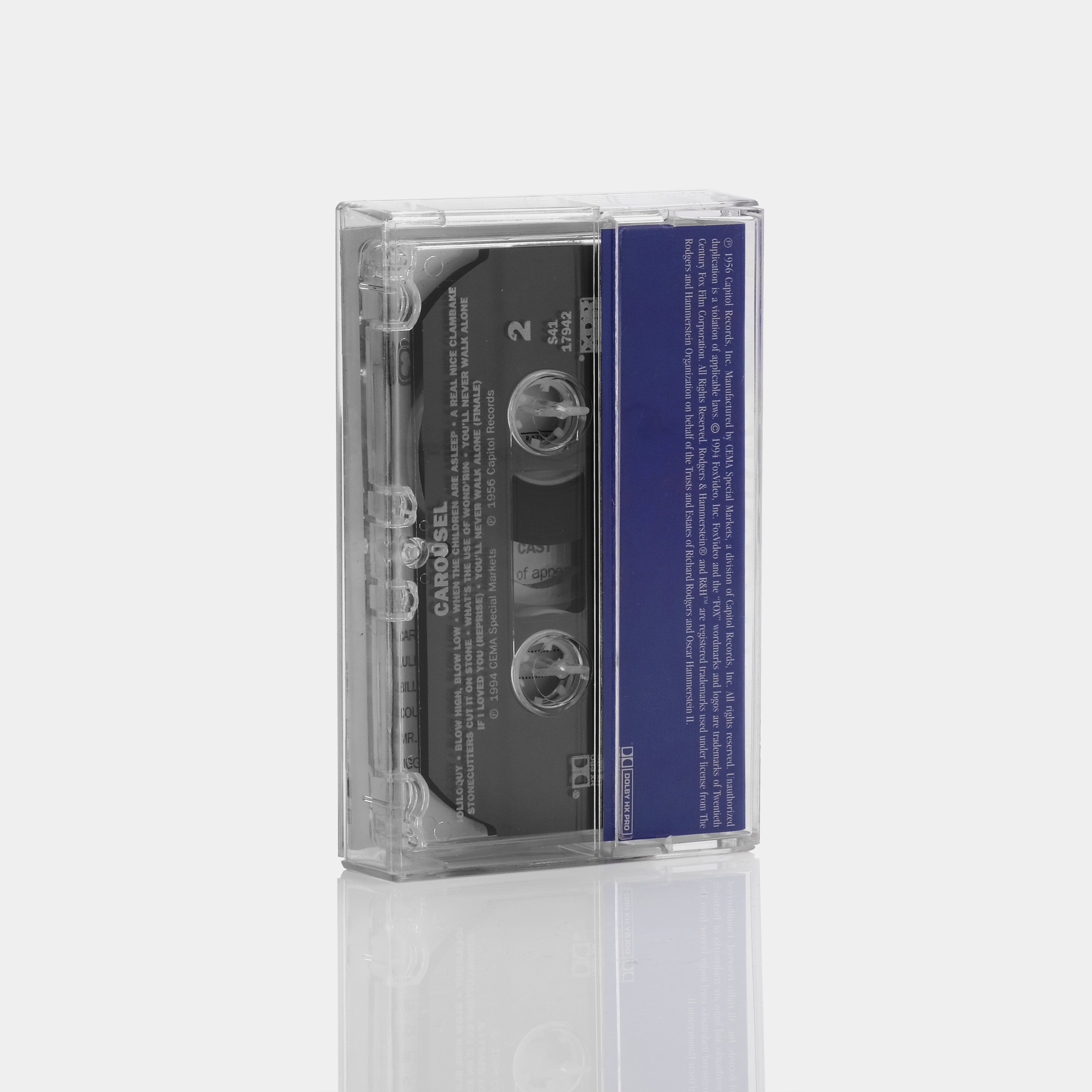 Rodgers & Hammerstein - Carousel (Original Motion Picture Soundtrack) Cassette Tape