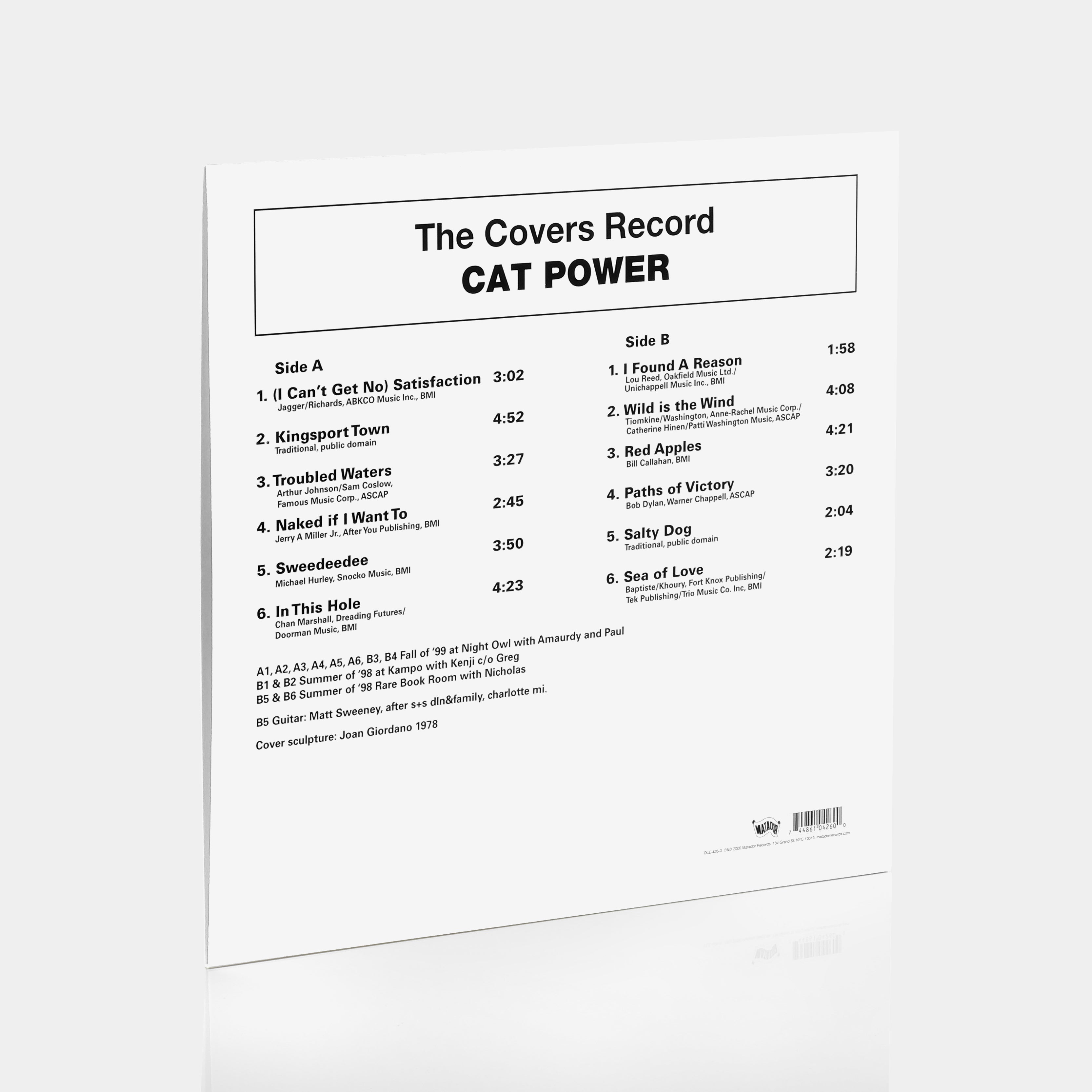 Cat Power - The Covers Record LP Vinyl Record