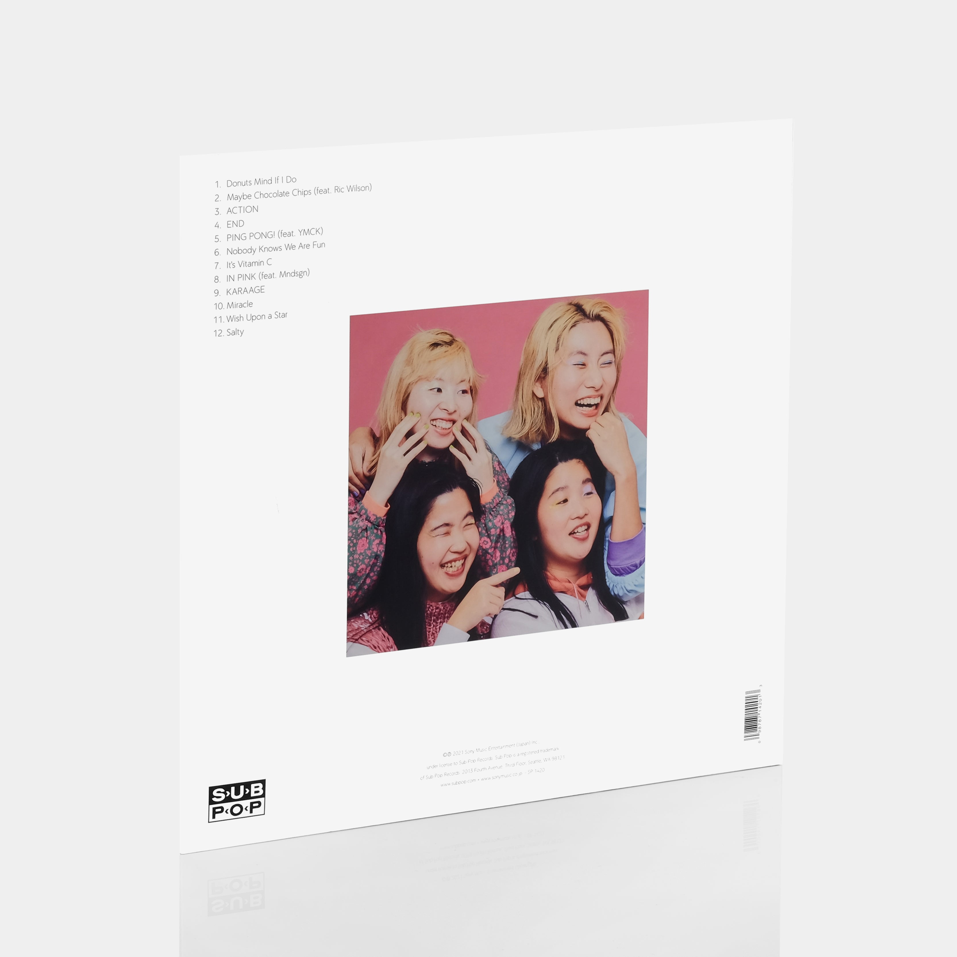 CHAI - WINK LP Red, White & Blue Swirl Vinyl Record