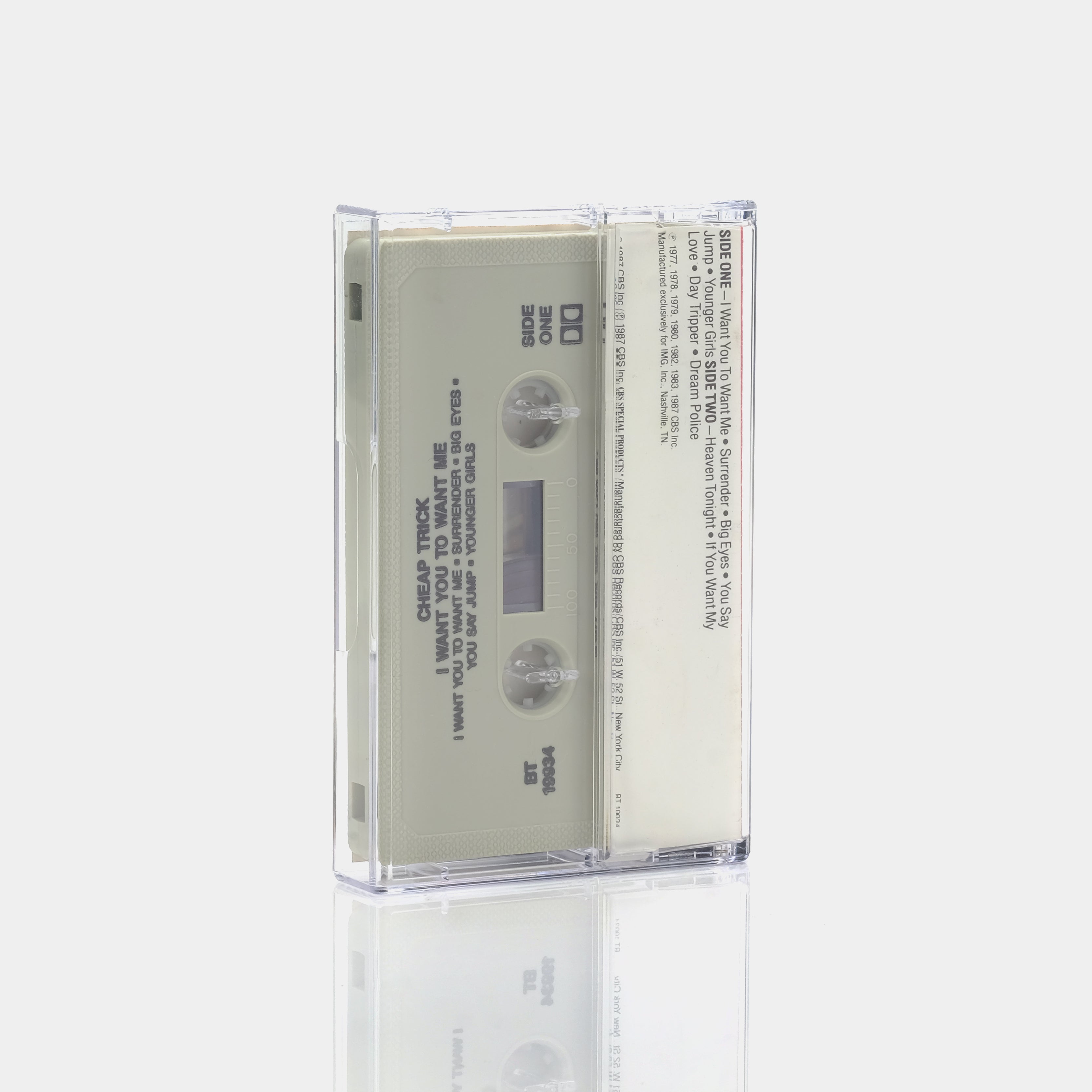 Cheap Trick - I Want You to Want Me Cassette Tape