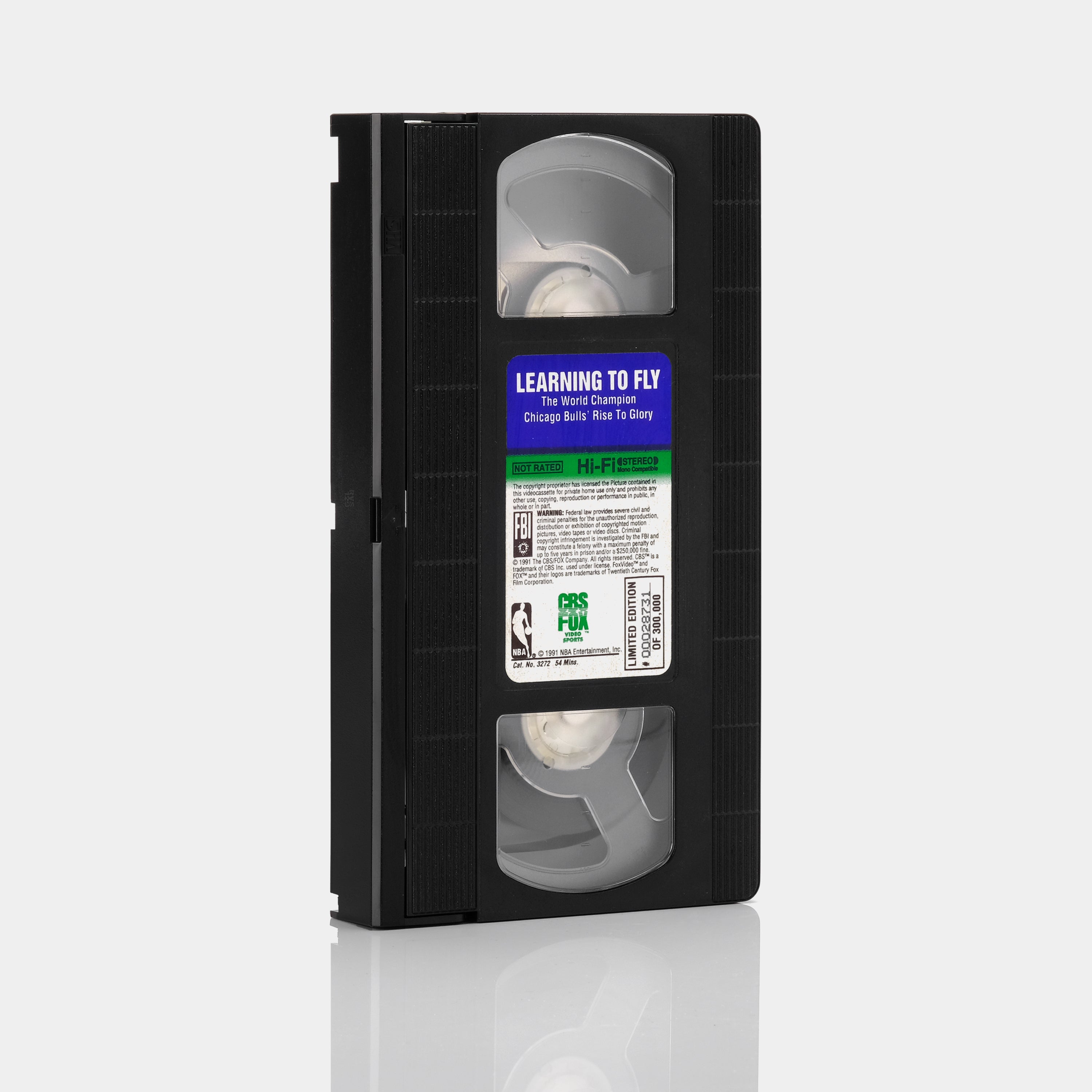 Learning To Fly: The World Champion Chicago Bulls' Rise To Glory VHS Tape