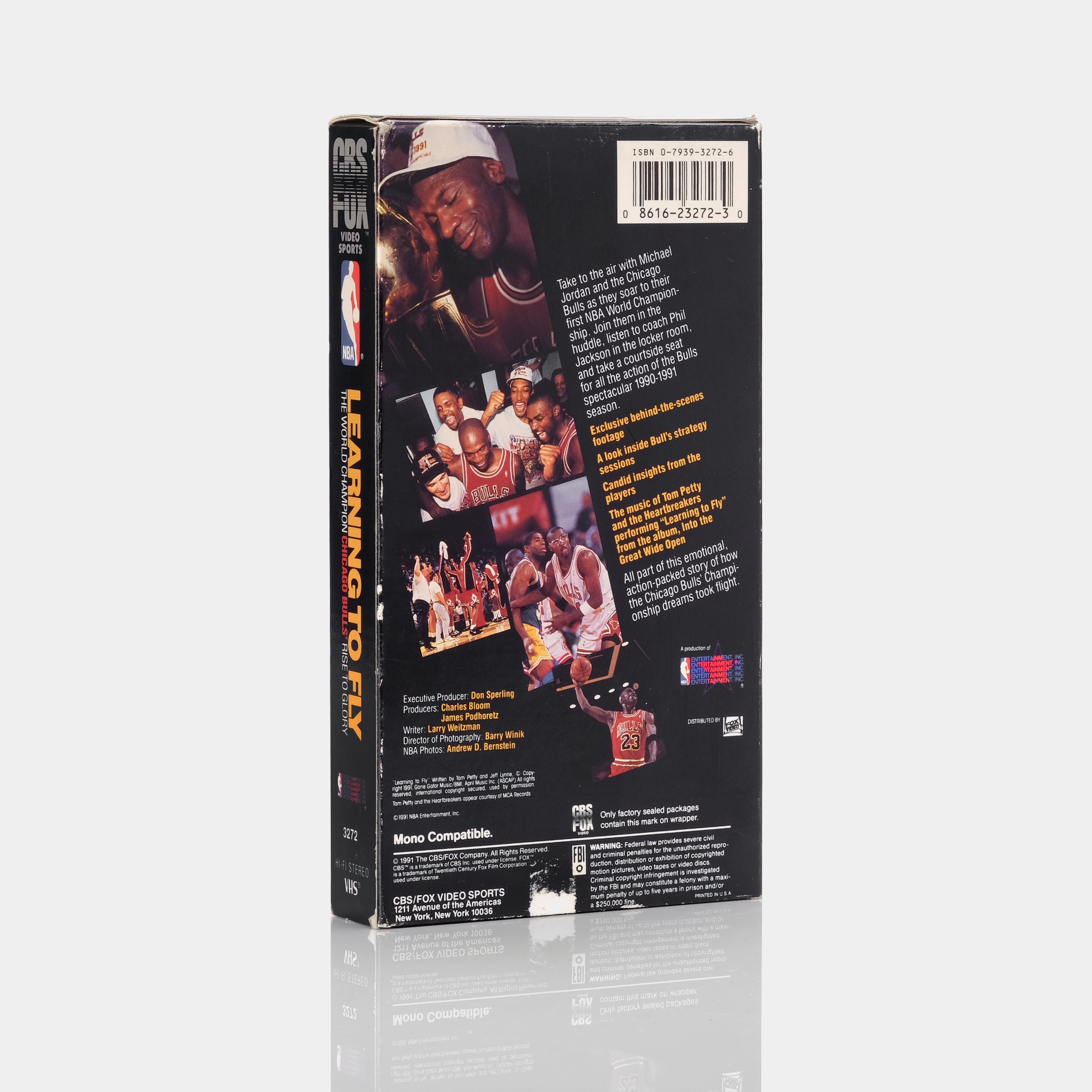 Learning To Fly: The World Champion Chicago Bulls' Rise To Glory VHS Tape