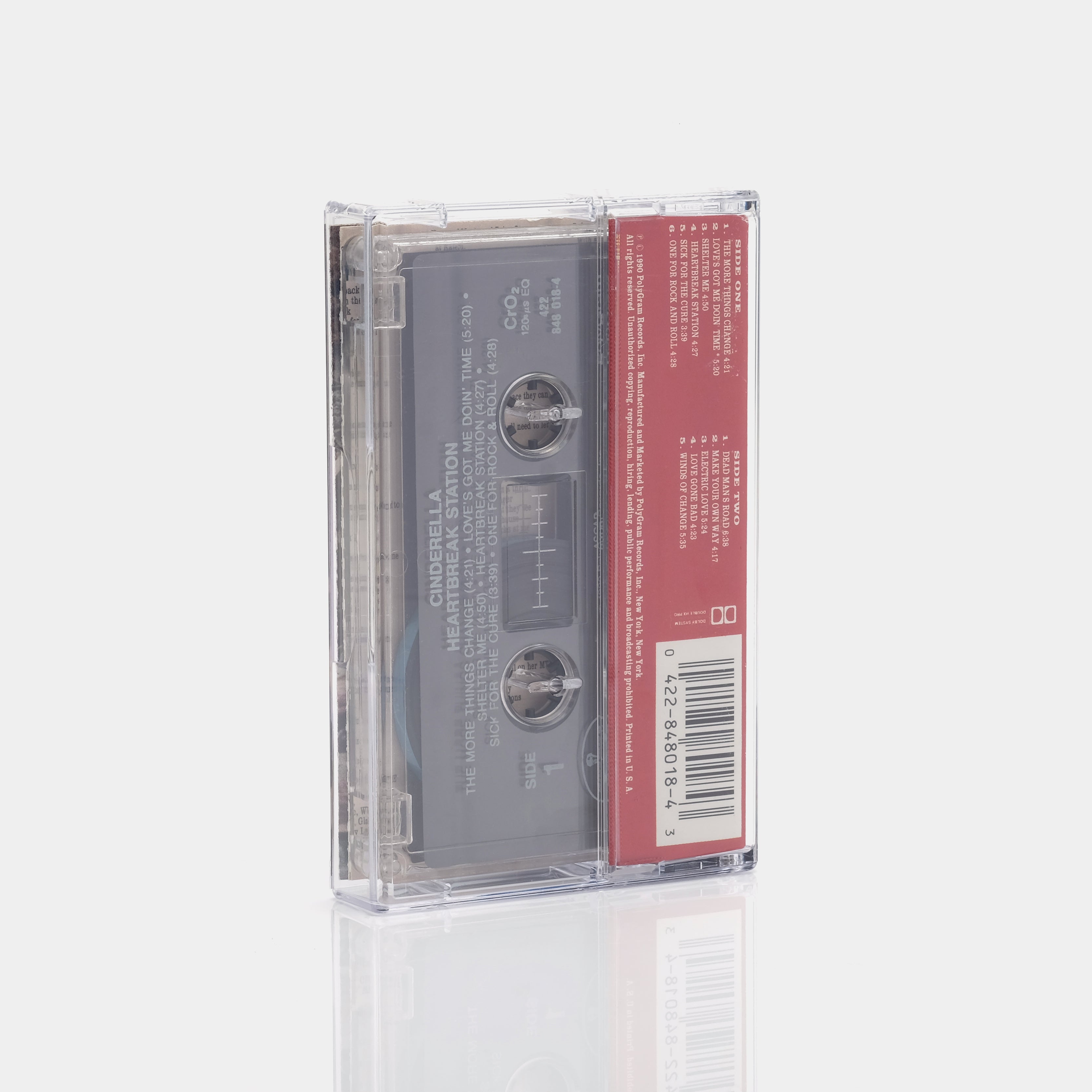 Cinderella - Heartbreak Station Cassette Tape
