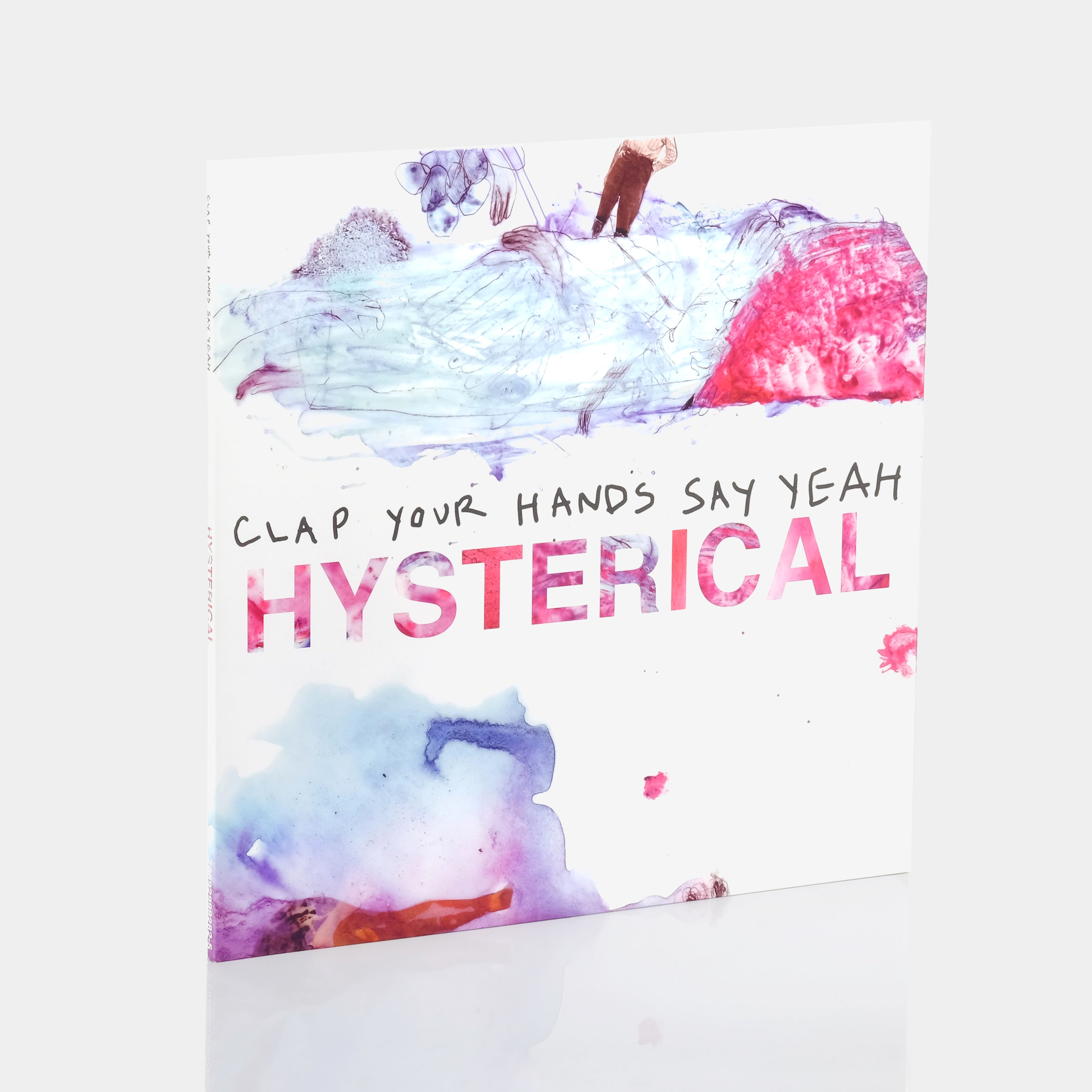 Clap Your Hands Say Yeah - Hysterical LP Blue Marble Vinyl Record