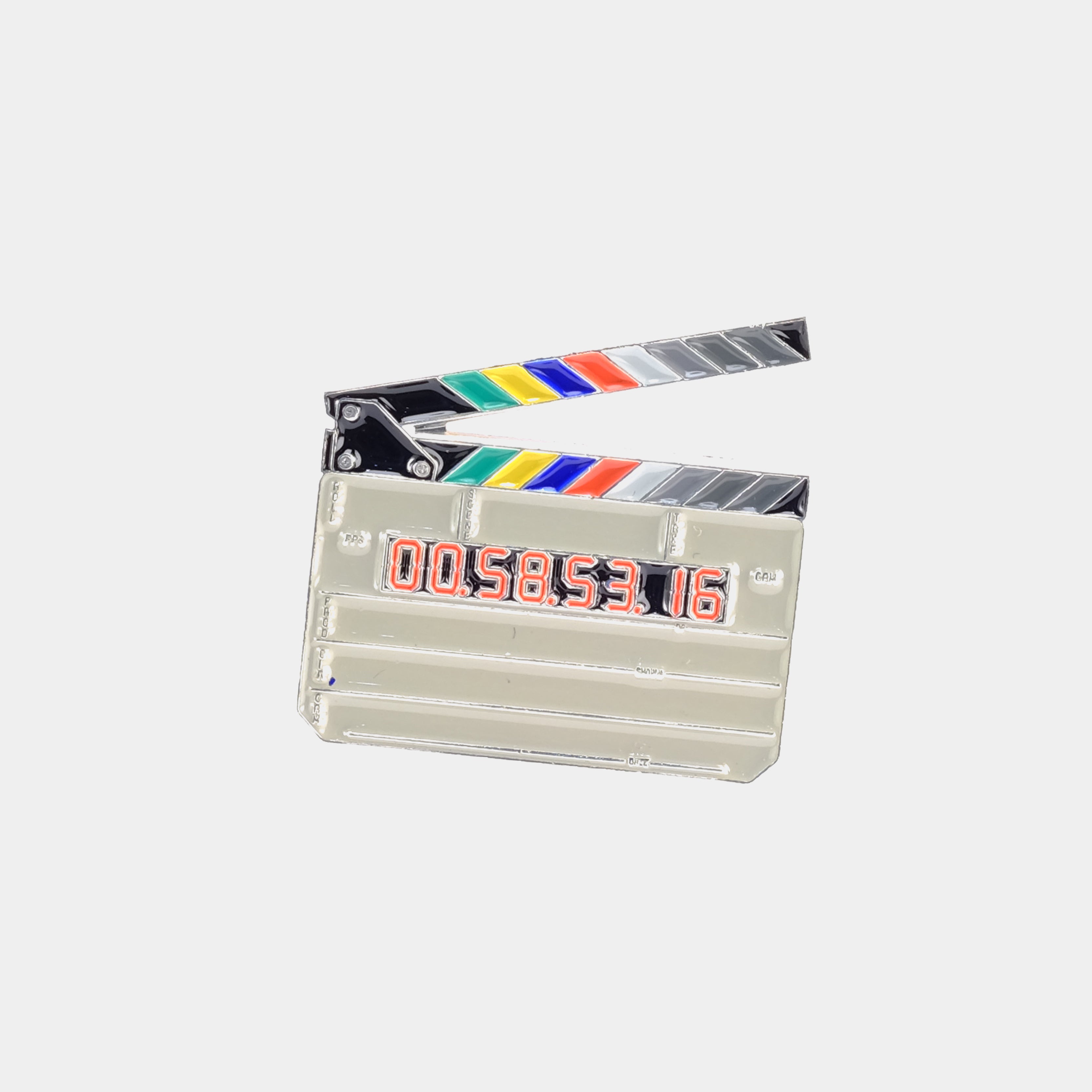 Vintage Clapperboard Enamel Pin