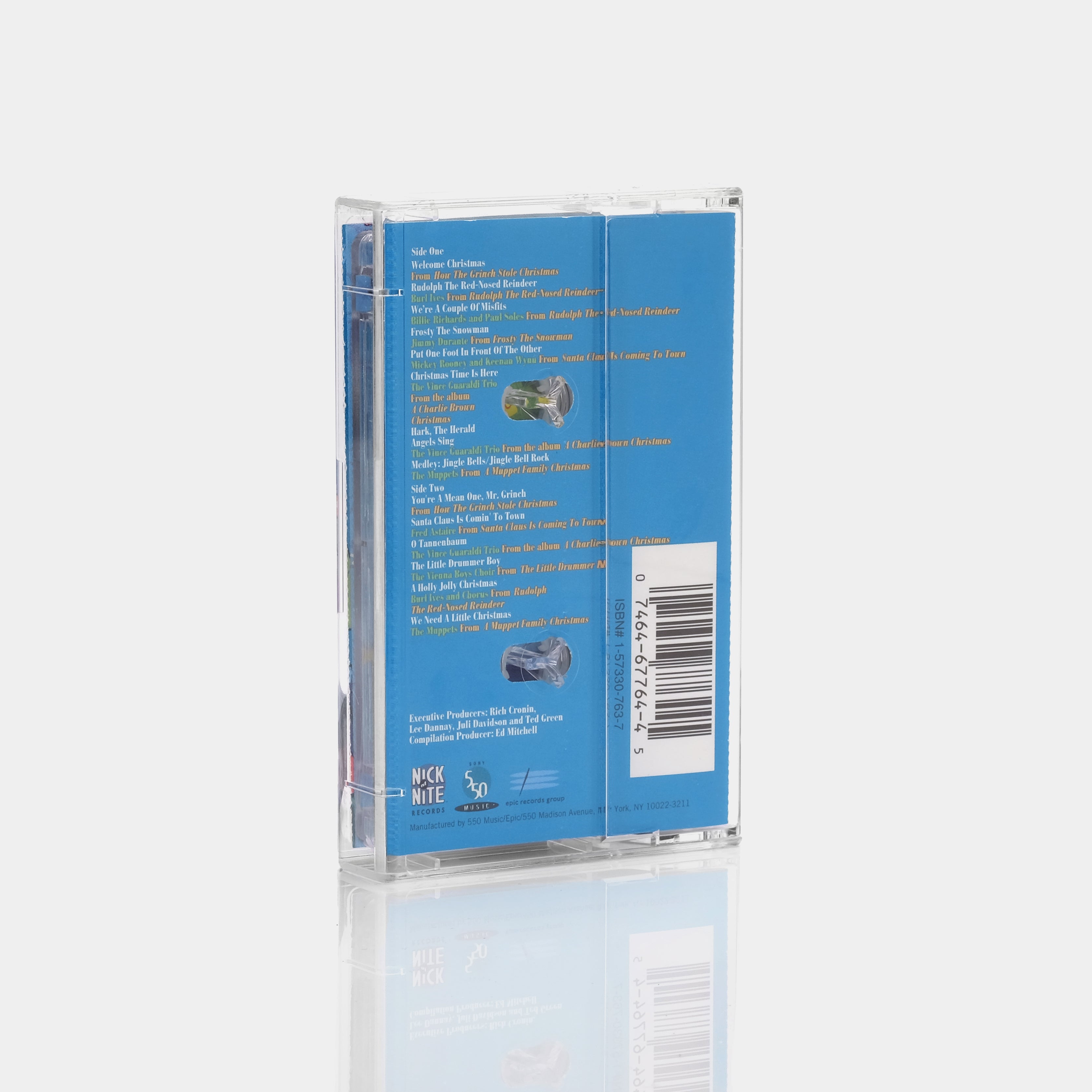 A Classic Cartoon Christmas Cassette Tape