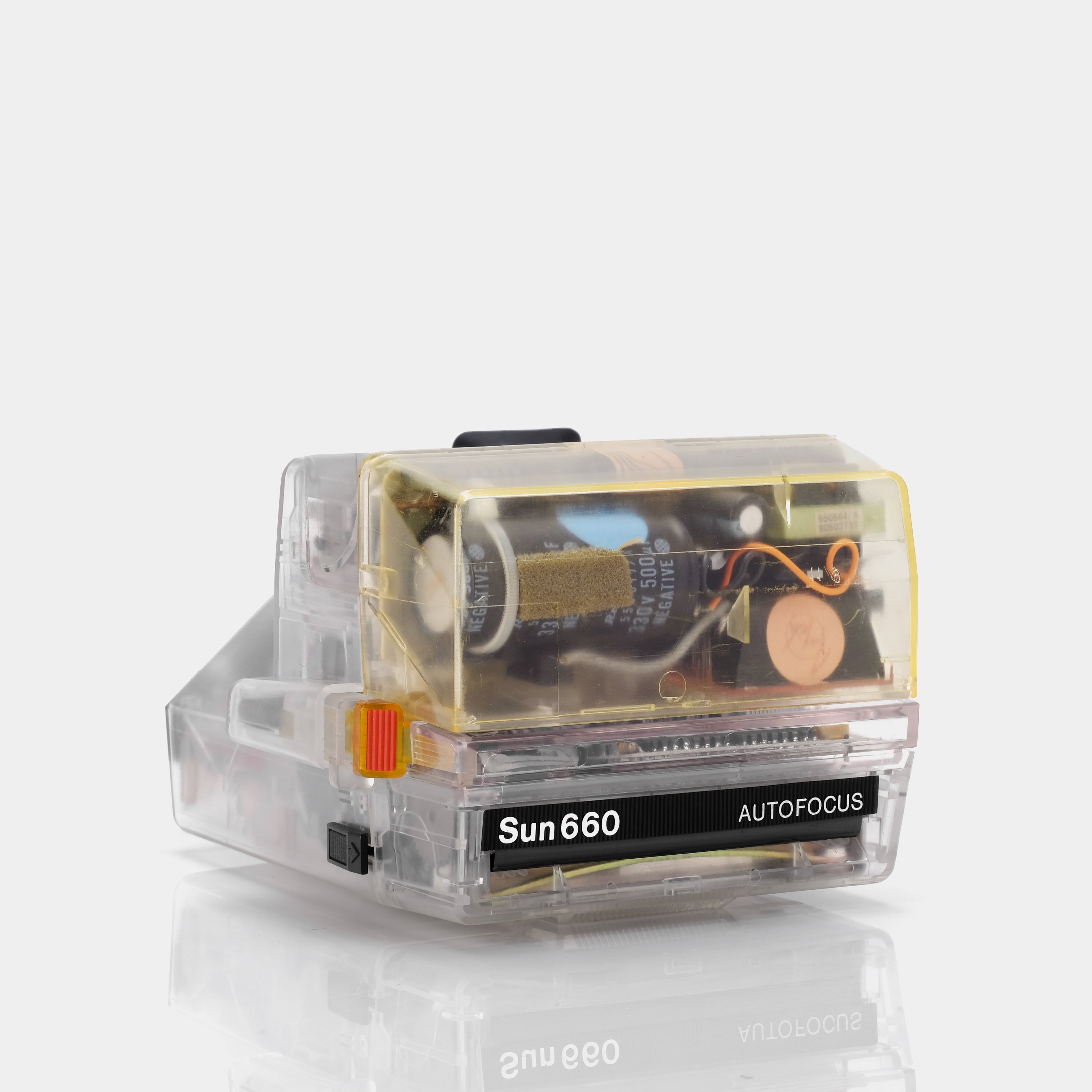 Polaroid 600 Rare Demo Sun660 Autofocus Clear Instant Film Camera