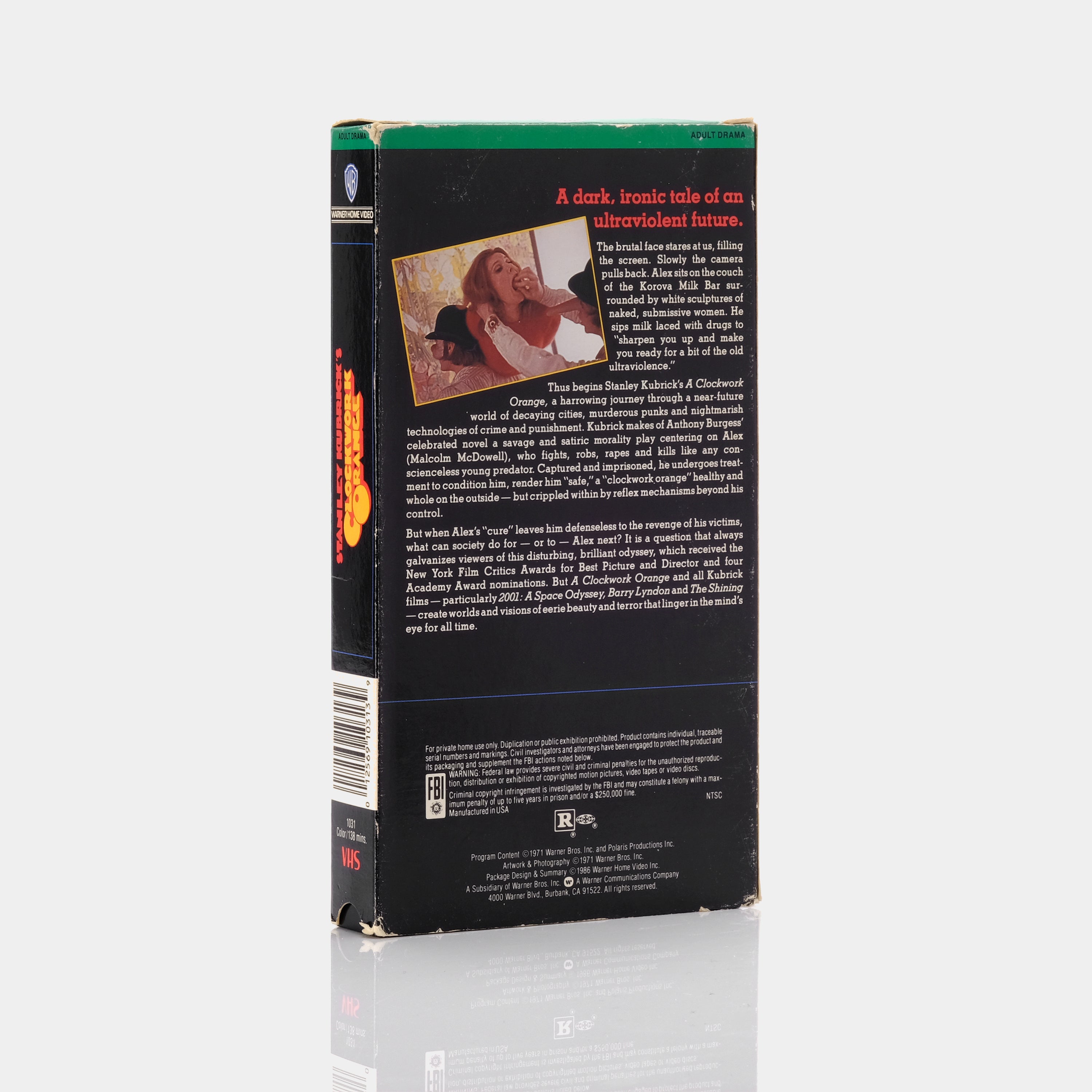 A Clockwork Orange VHS Tape