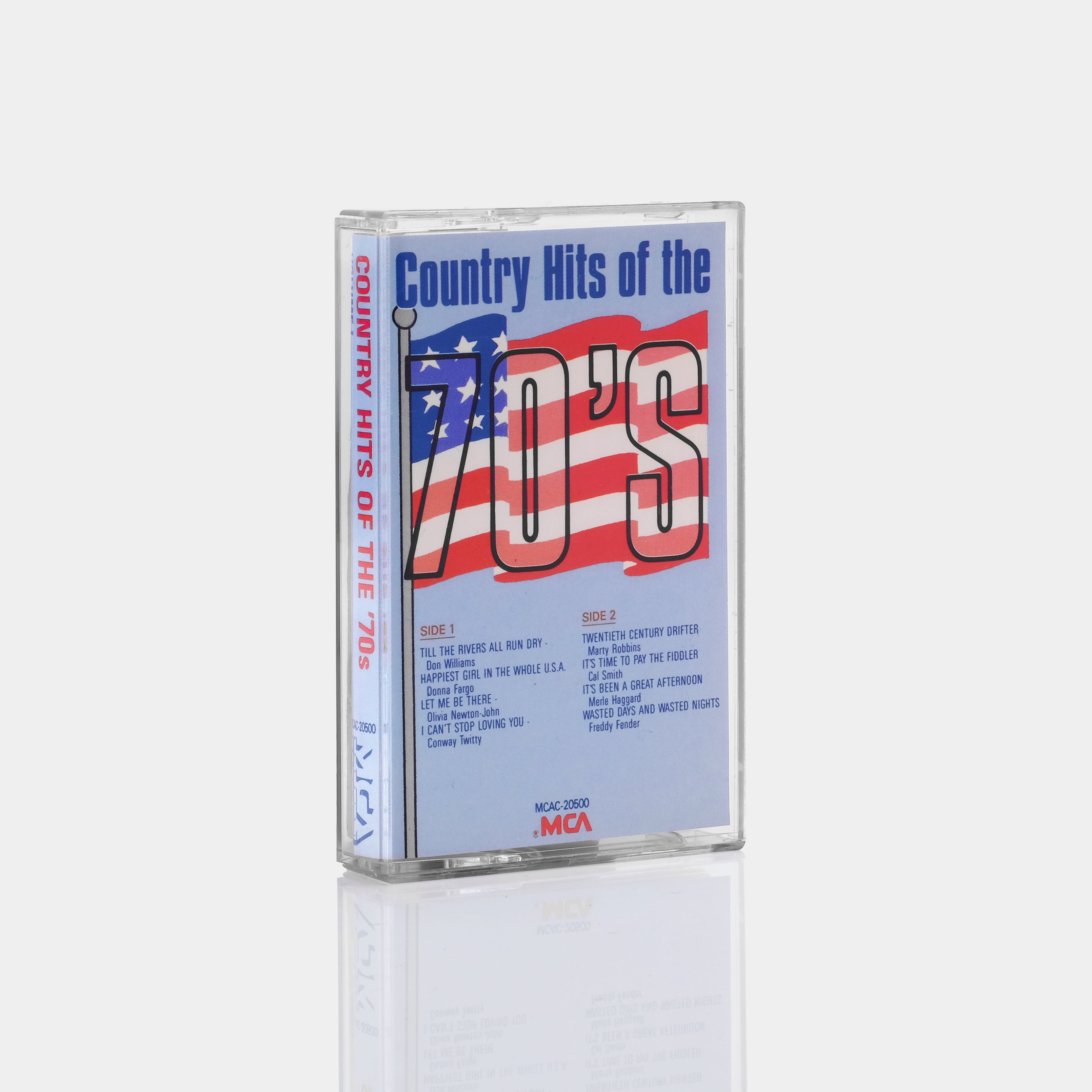 Country Hits Of The 70's Cassette Tape