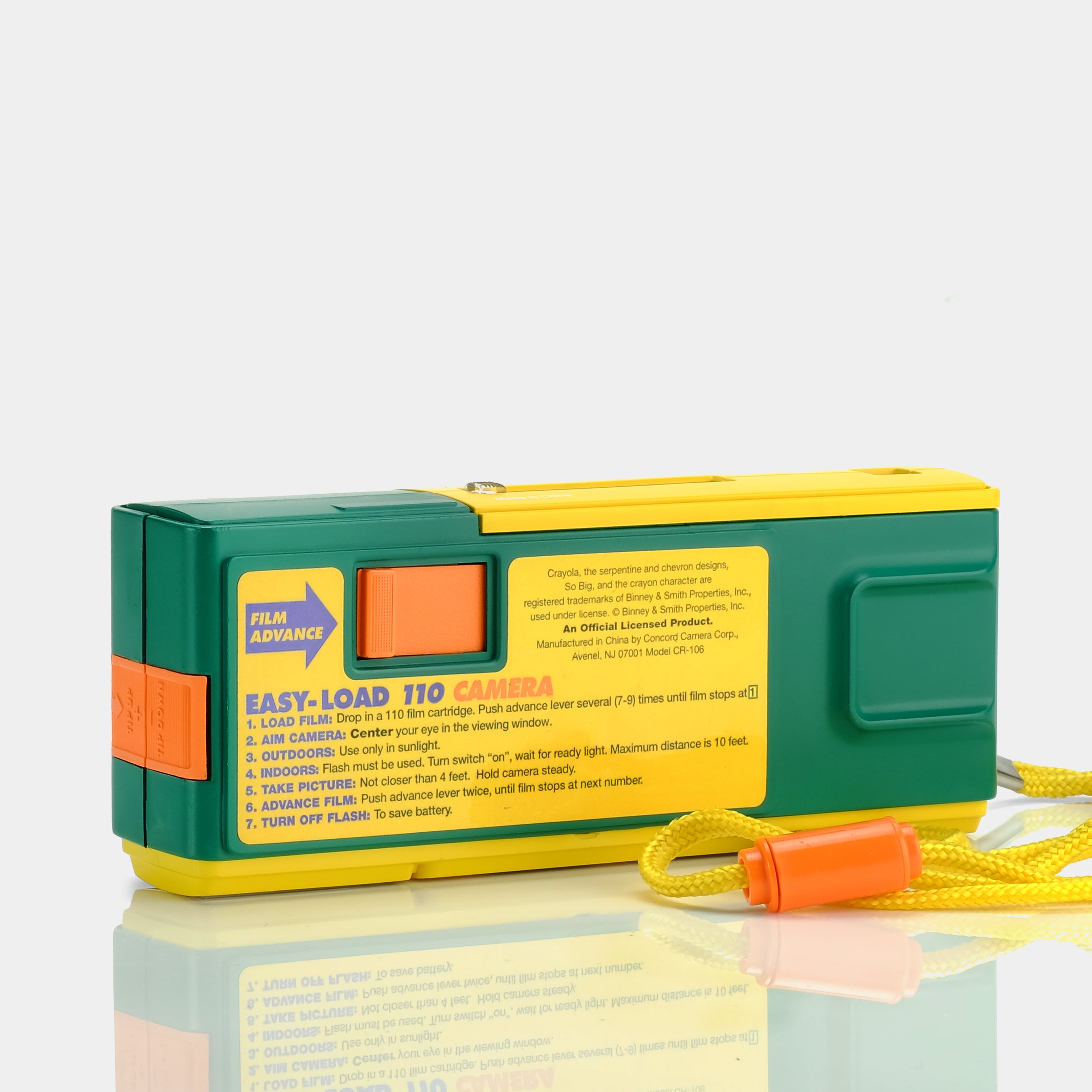 Crayola Flash 110 Format Film Camera