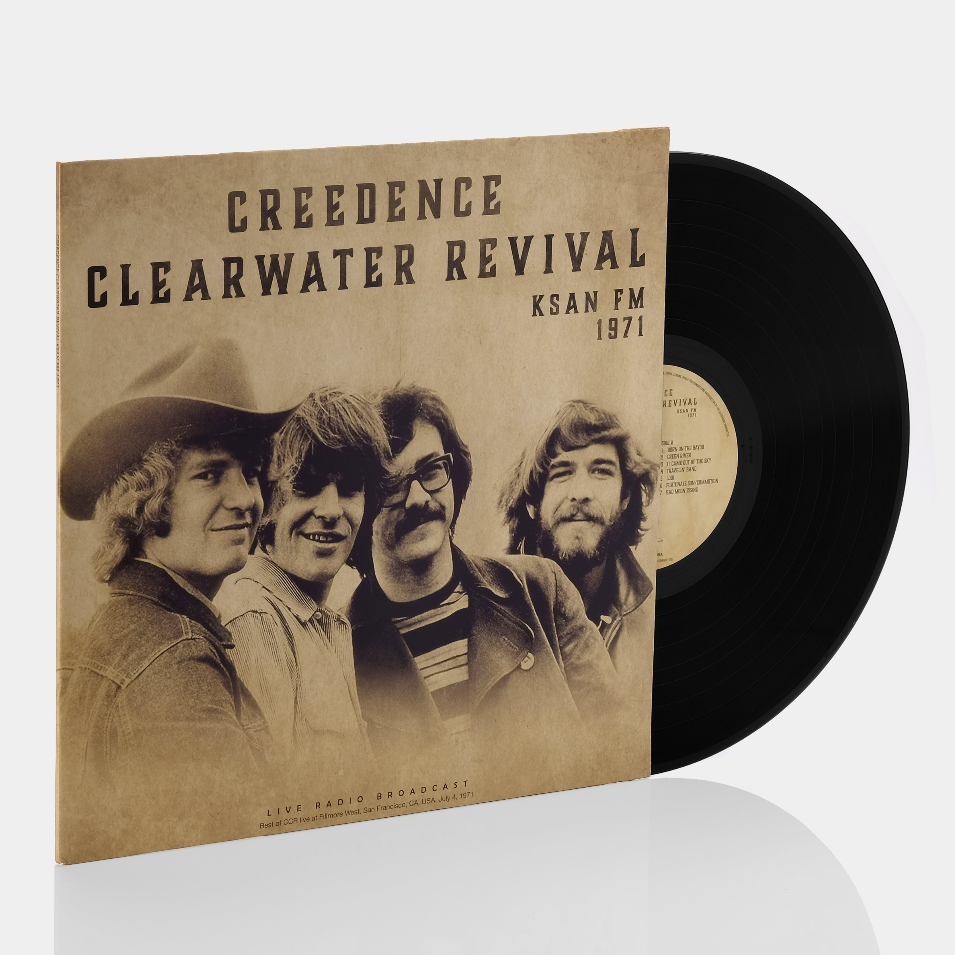 Creedence Clearwater Revival - KSAN FM 1971 LP Vinyl Record