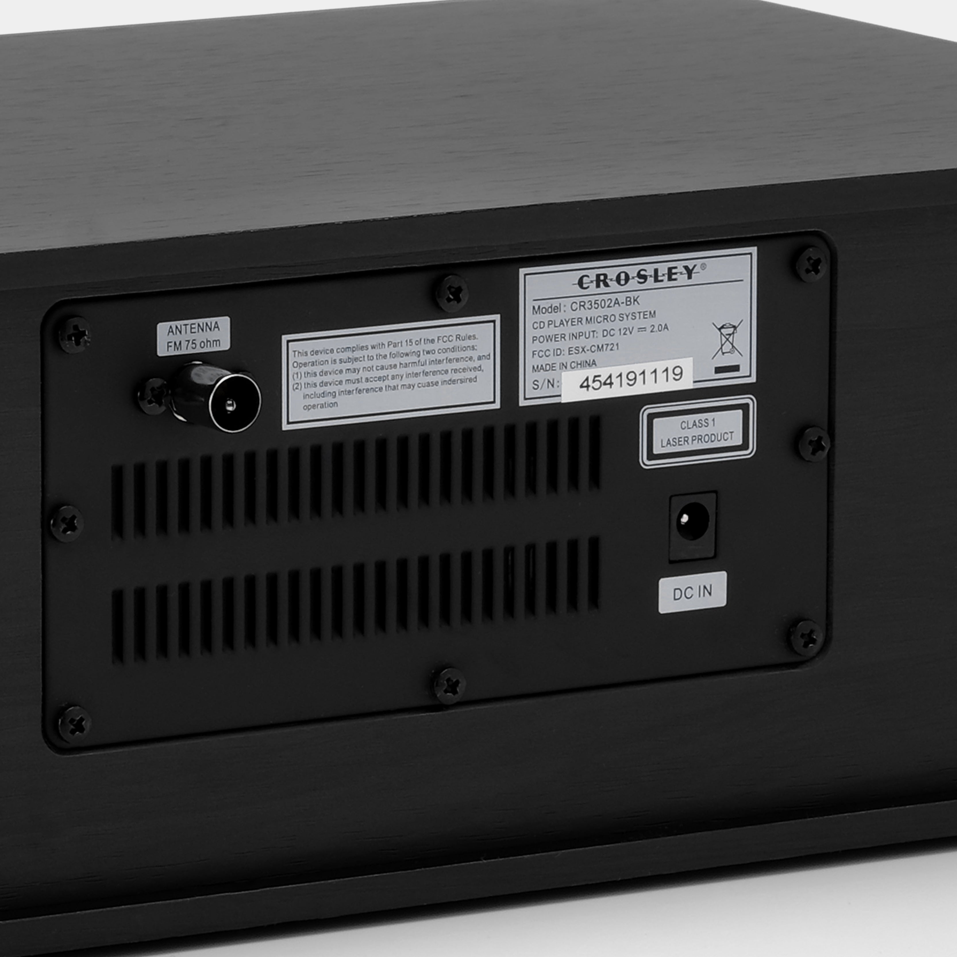 Crosley Metro Radio CD Player