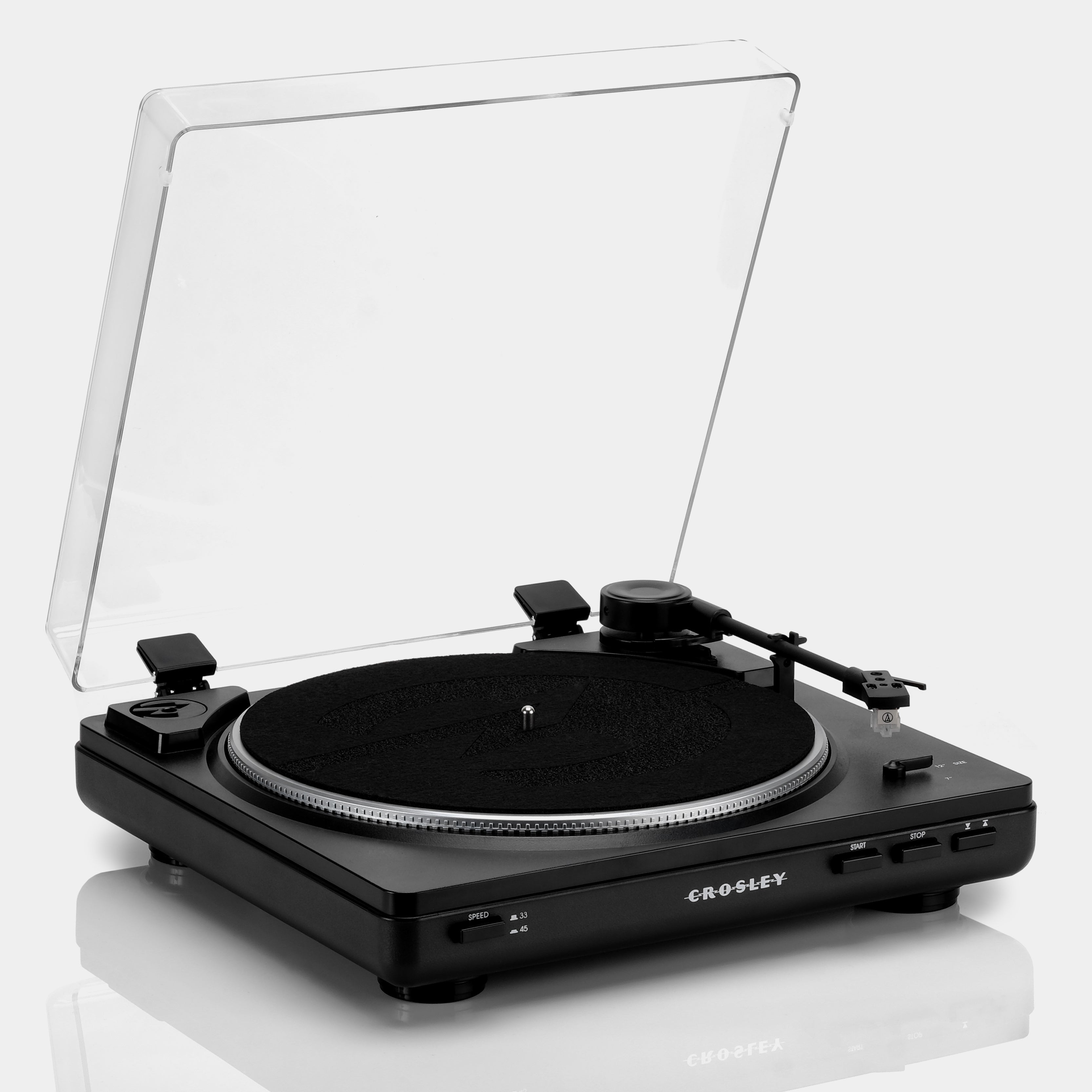 Crosley T400 Black Turntable