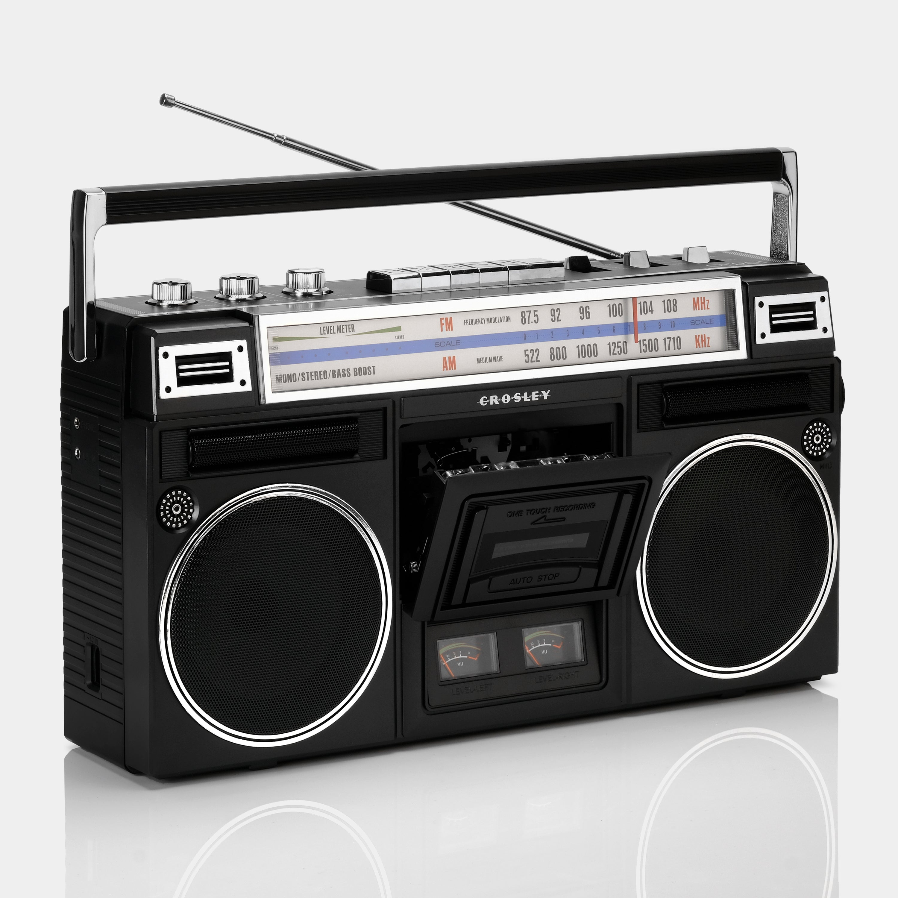Crosley CT201 AM/FM Boombox Cassette Player