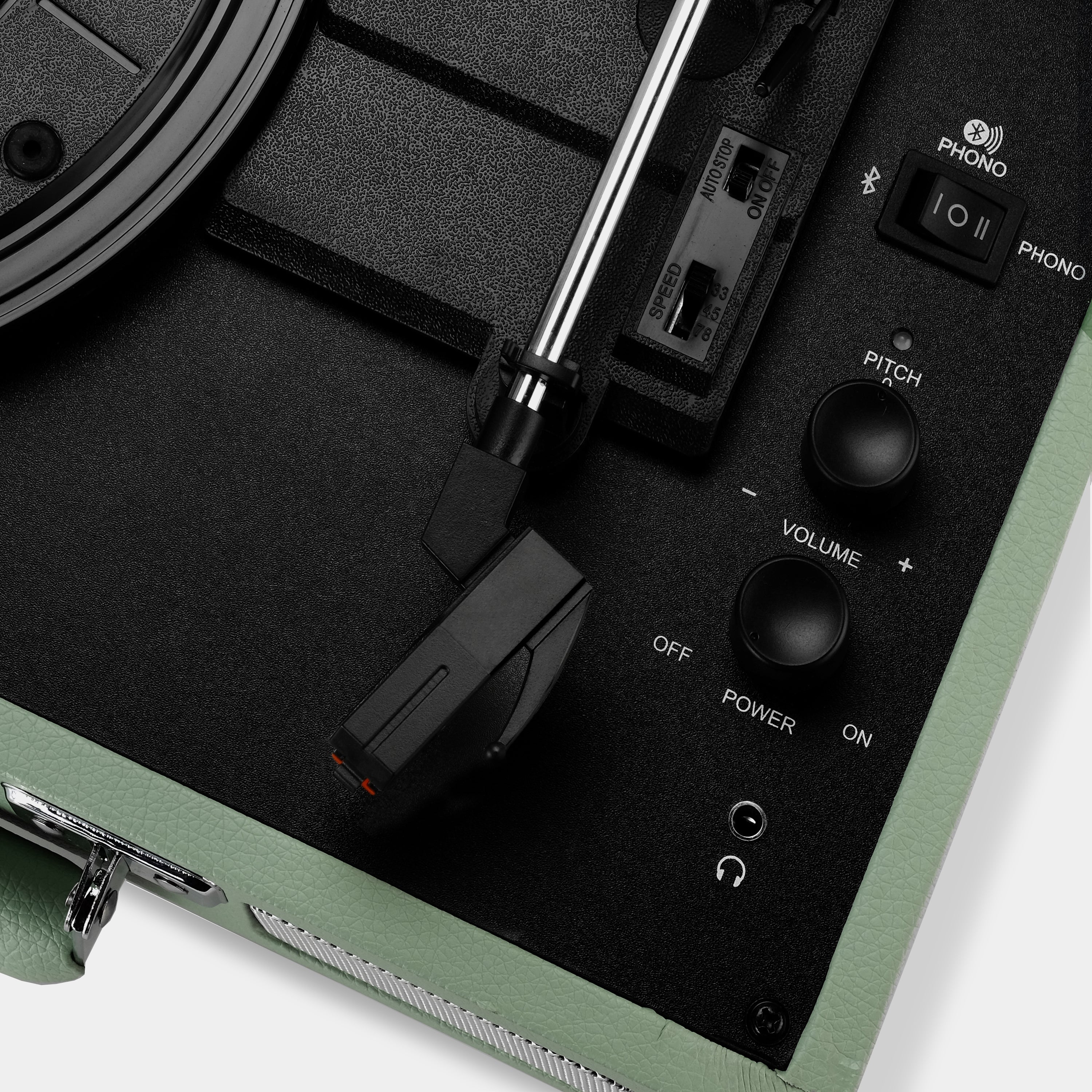 Crosley Cruiser Plus Mint Turntable with Bluetooth