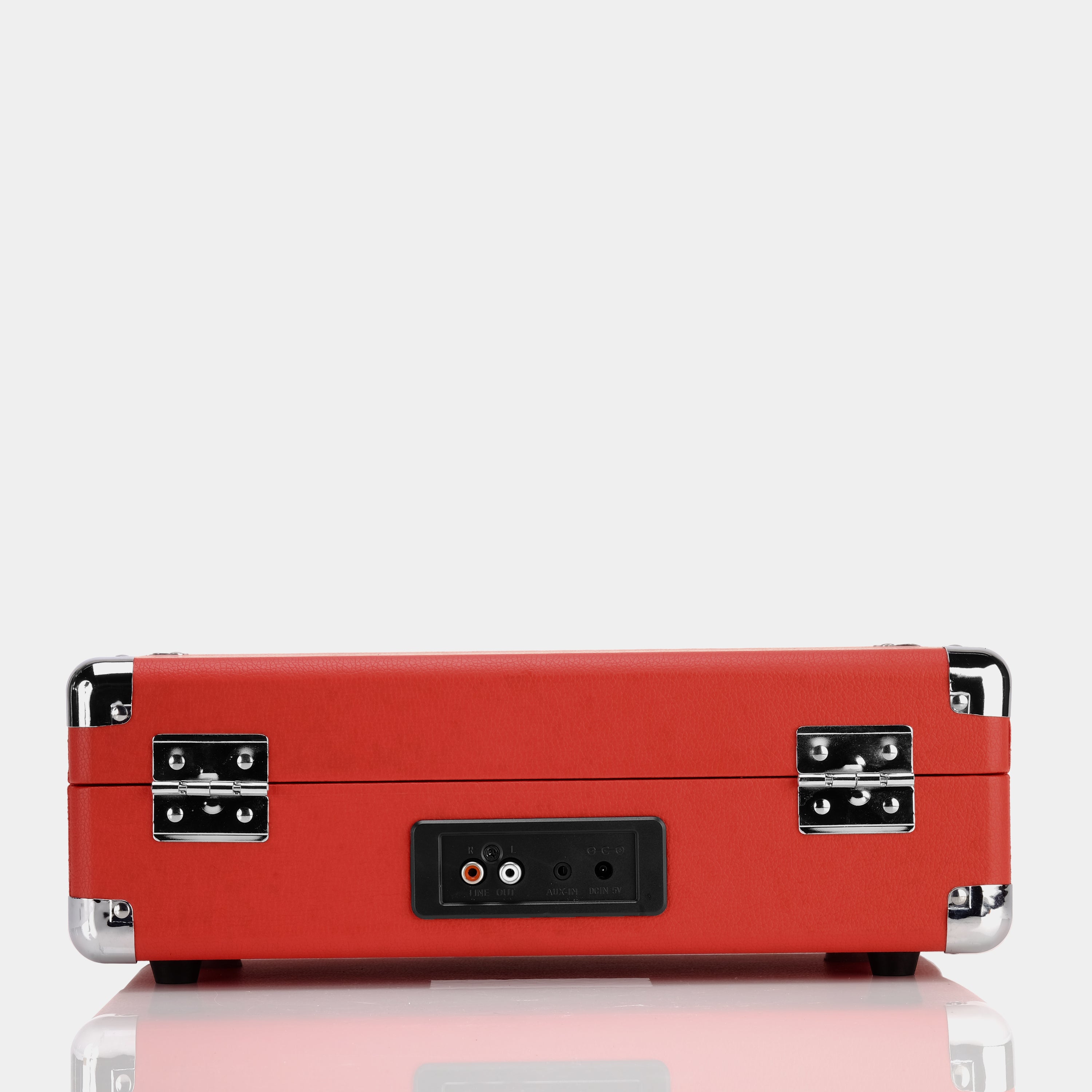 Crosley Cruiser Plus Red Turntable with Bluetooth